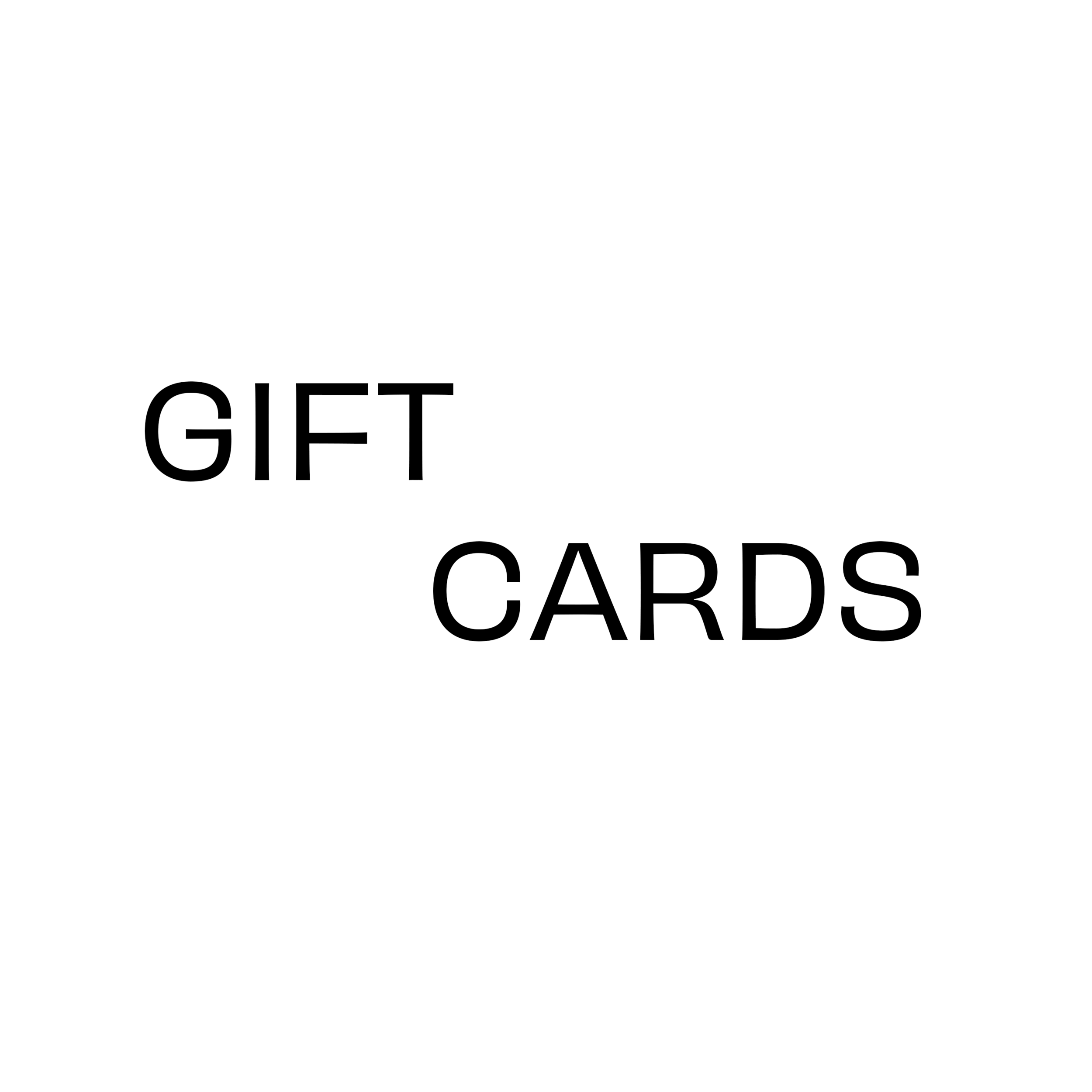 Gift Cards