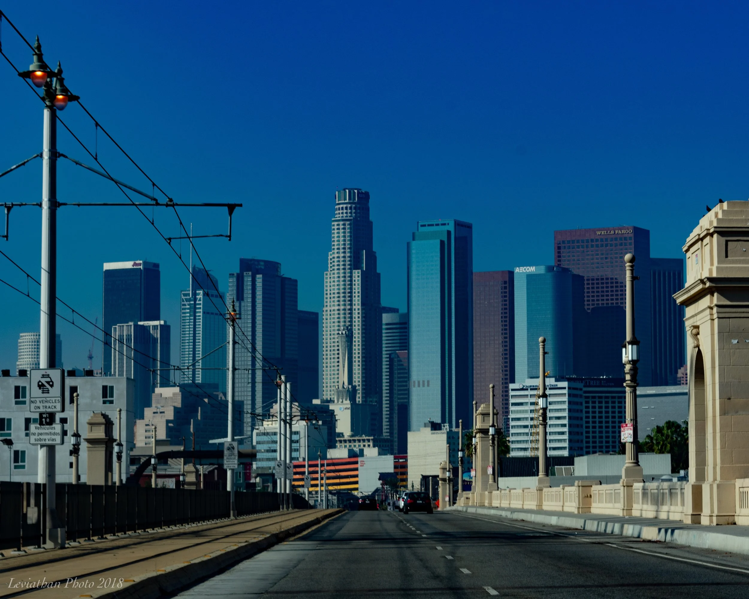 Heading To the mountains of glass and steel