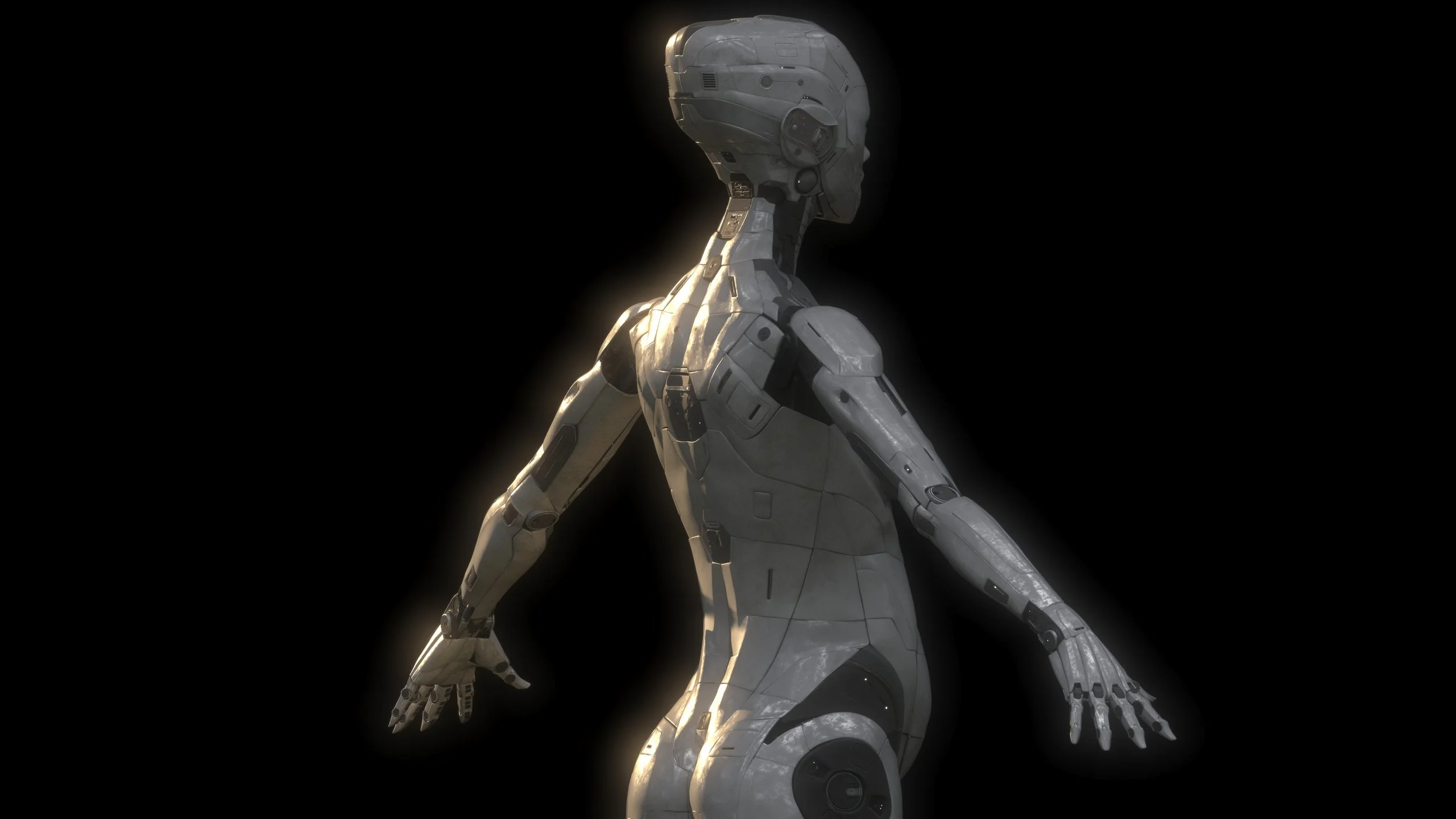 3/4 Back. Rendered V-Ray 3DS Max