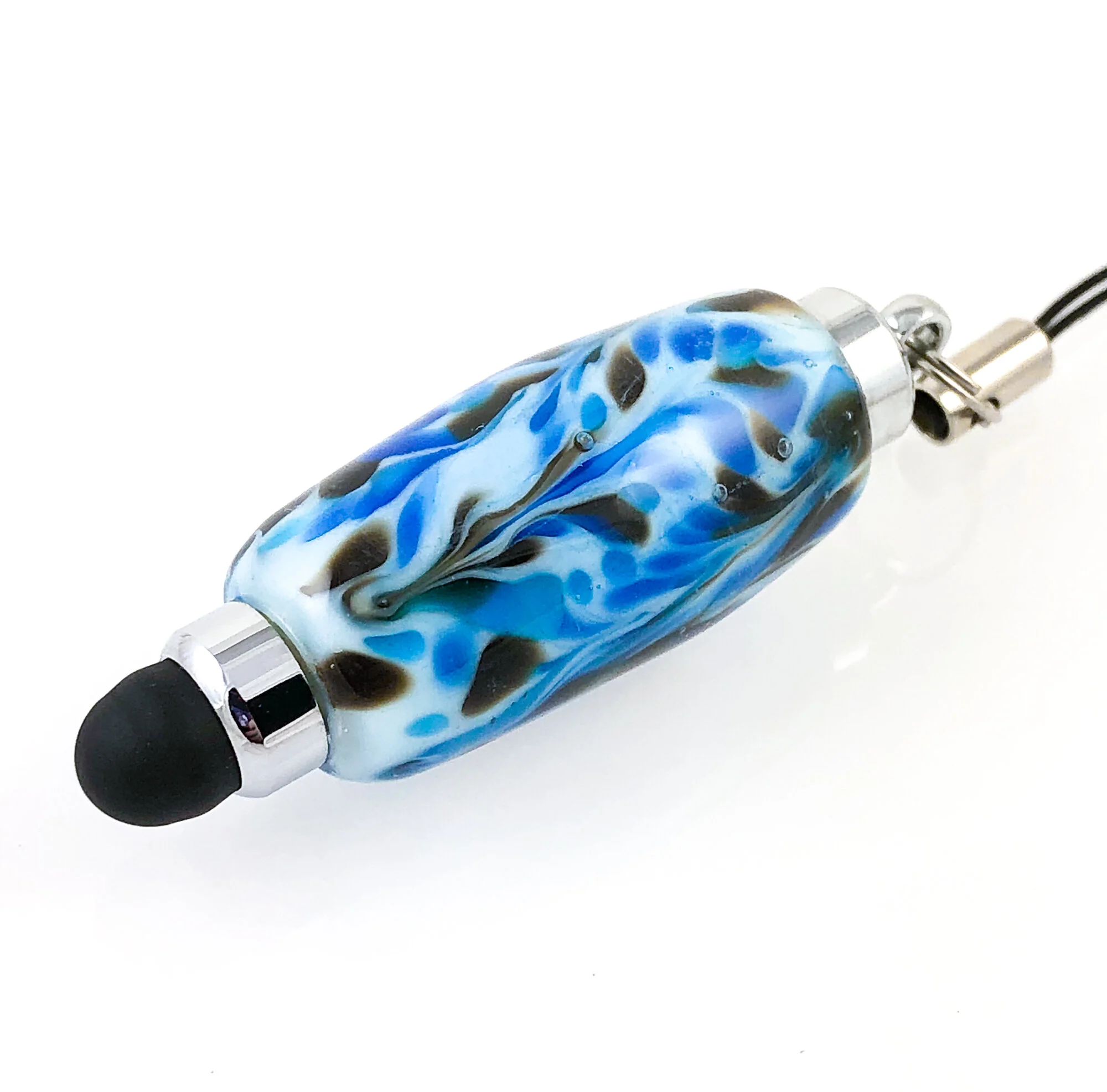 Blue Abstract Mini Stylus