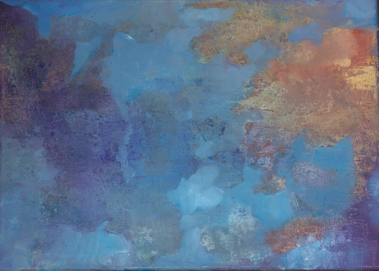 '' Below'' oil on canvas 200 x 100 cm