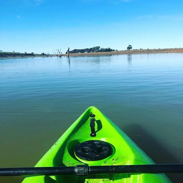 Swapping guitar practice for the paddle to catch the morning sun on Cairn Curran this morn πΆ  School is back, kids back into it, some room opening up in the days... now we just need a few gigs back ππΊπ» All in good time π