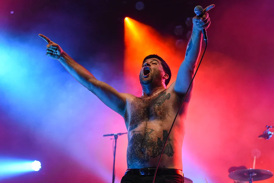 Alexisonfire’s George Pettit.