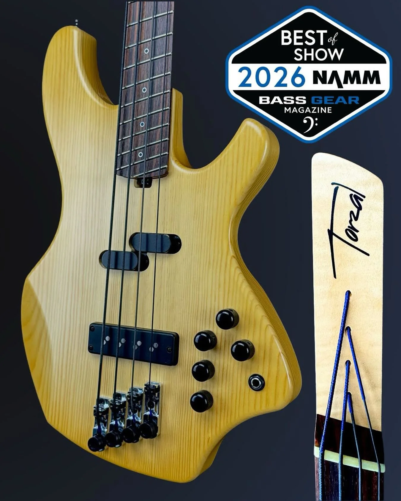 We&rsquo;ve been so excited about the refinements we&rsquo;ve been making to this neck design, and it was just awesome to take these instruments to the @thenammshow and get such overwhelming positive feedback from so many incredible musicians. In par