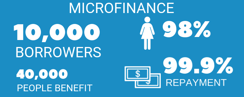 Key statistics on Good Microfinance borrowers.