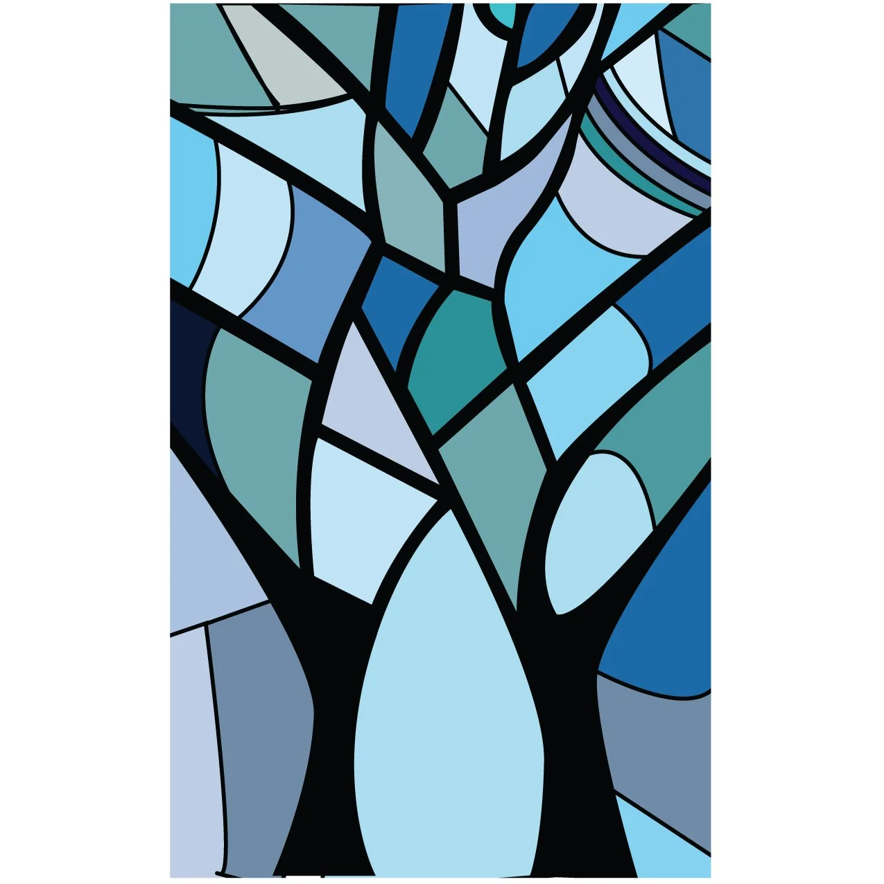 Chana Gamliel Modern Nature Parochet - PN34