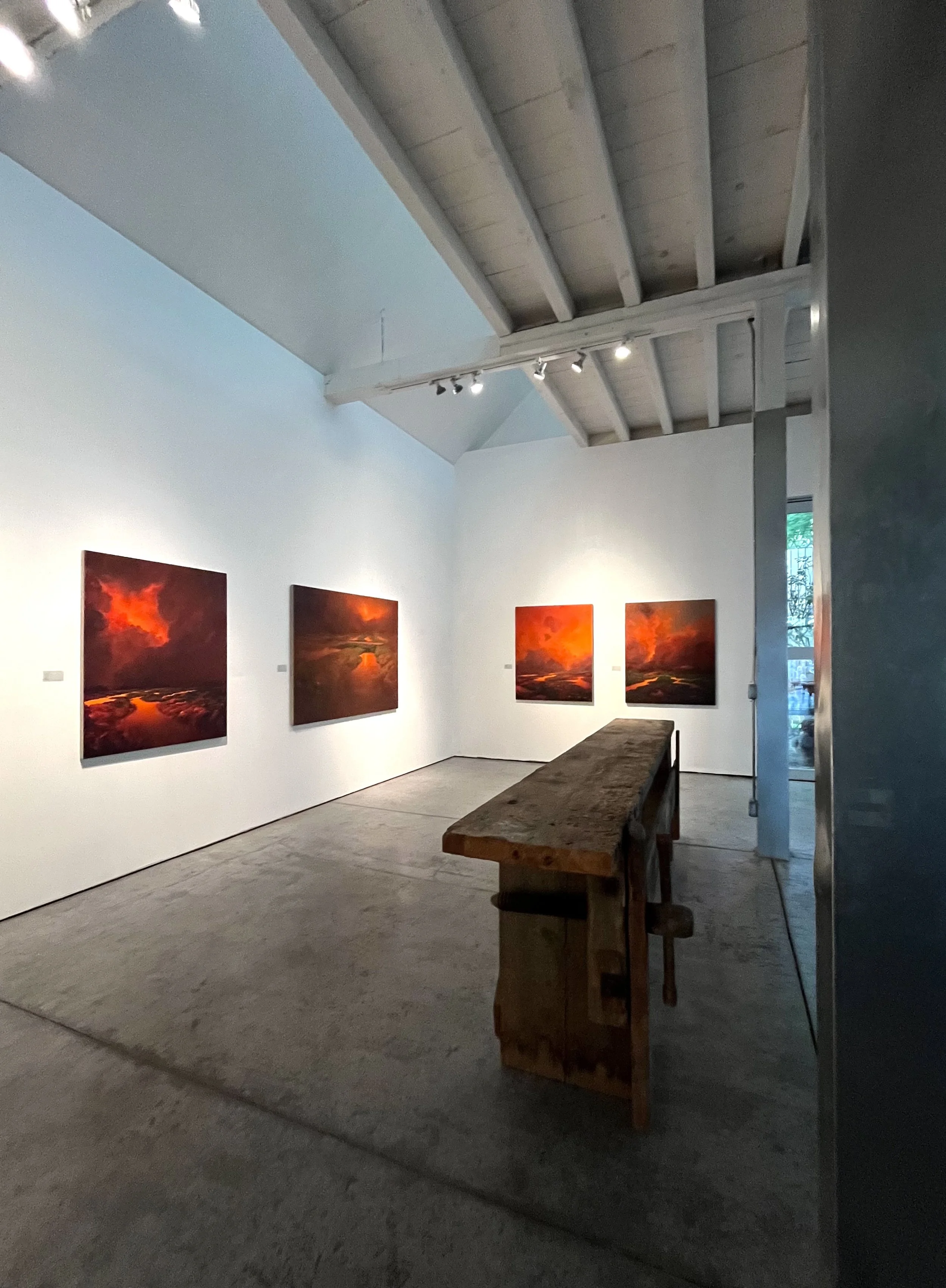 Installation view, Corey Daniels Gallery, Wells, ME, Summer 2025