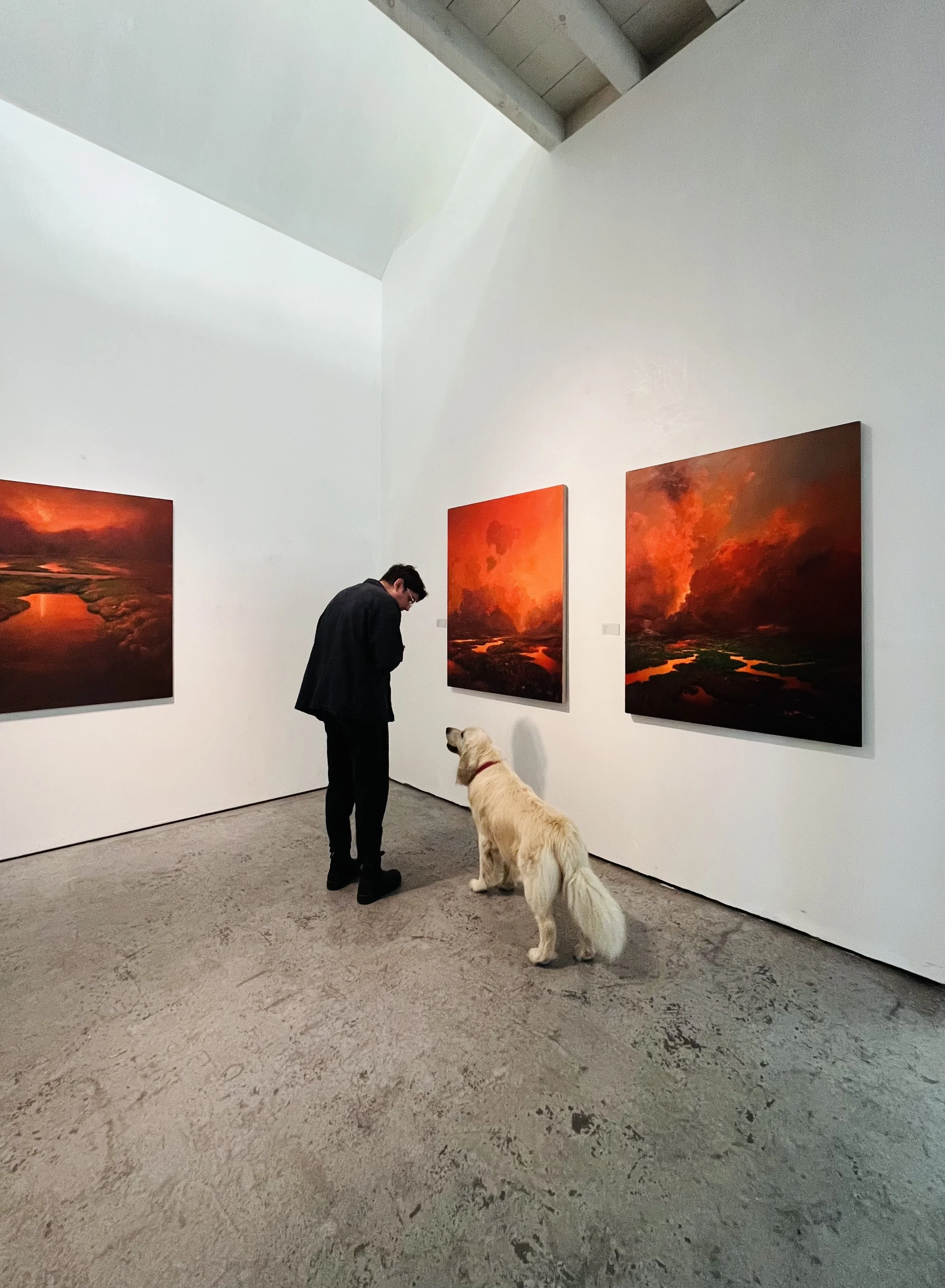 Installation view, Corey Daniels Gallery, Wells, ME, Summer 2025