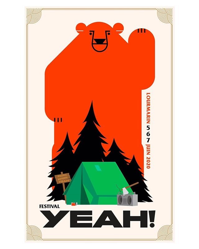 🐻🐾 Coucou! Mais quel est le nom de cet ours rouge? (Aucun lien de parent&eacute; avec celui de la blague 🤫)
Merci @tytgatp / @zecauboyz pour le visuel.
-
-
-
-
#festivalyeah #festivalyeah2020 #oursrouge #summerfestival #posterdesign #gigposter #lo