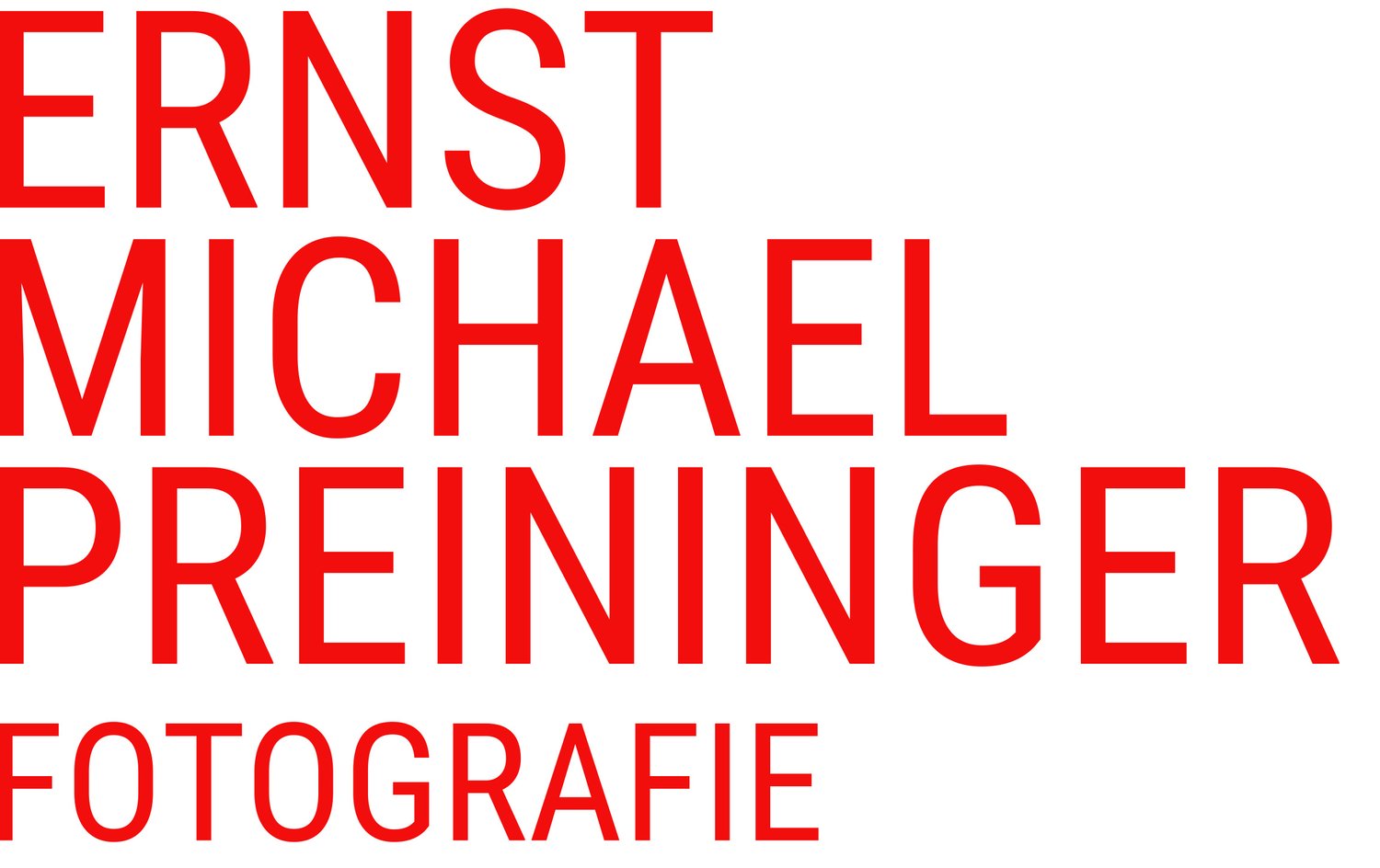 Ernst Michael Preininger FOTOGRAFIE
