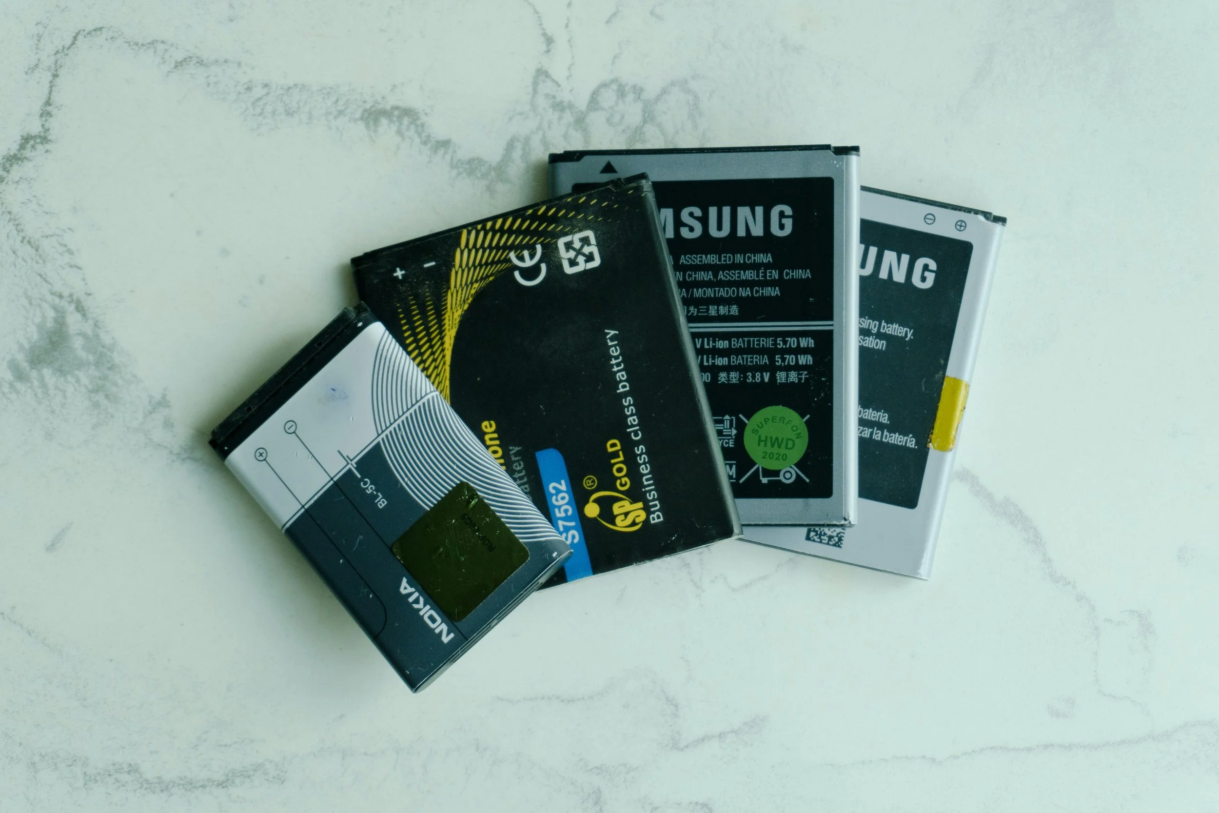 Mobile phone batteries