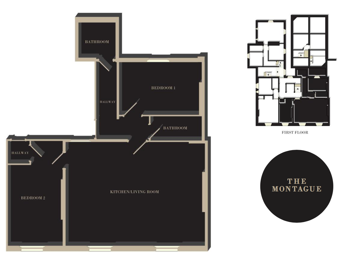 The Montague floor plan