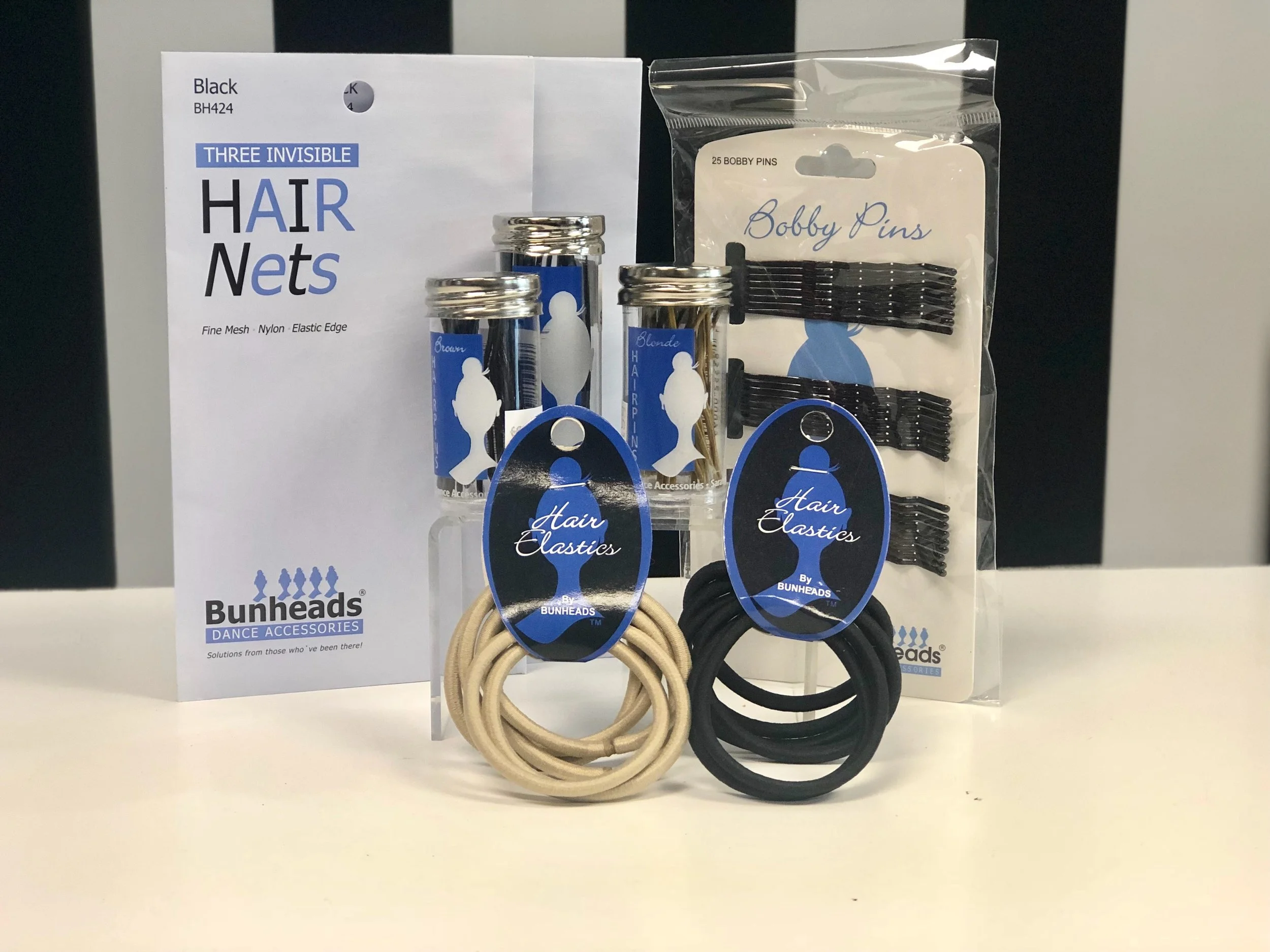 Are you looking to make the most perfect ballerina bun? Stop in and let us help you be prepared with all the right accessories.