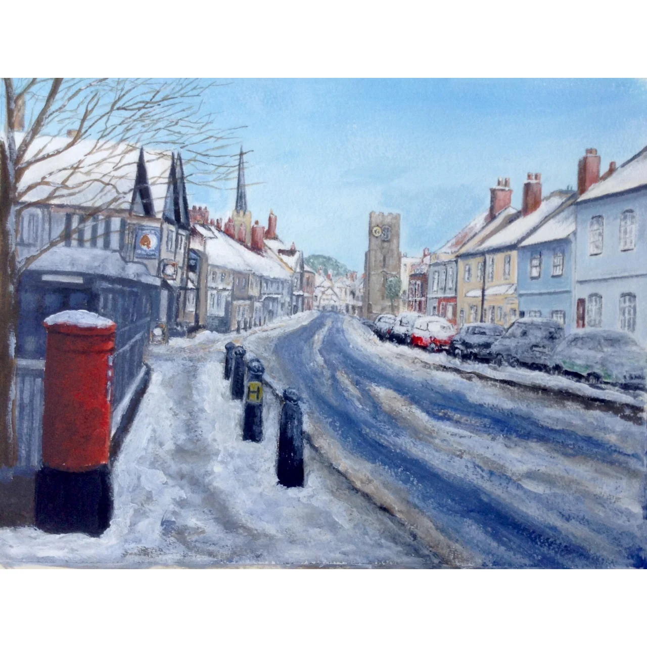 Henley in Arden snowfall