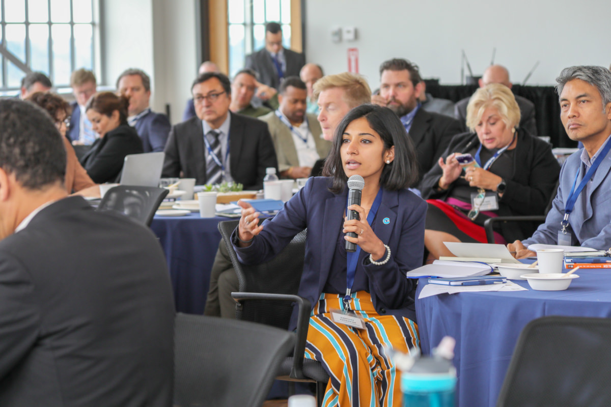   Questions taken from the floor during the panel discussion  