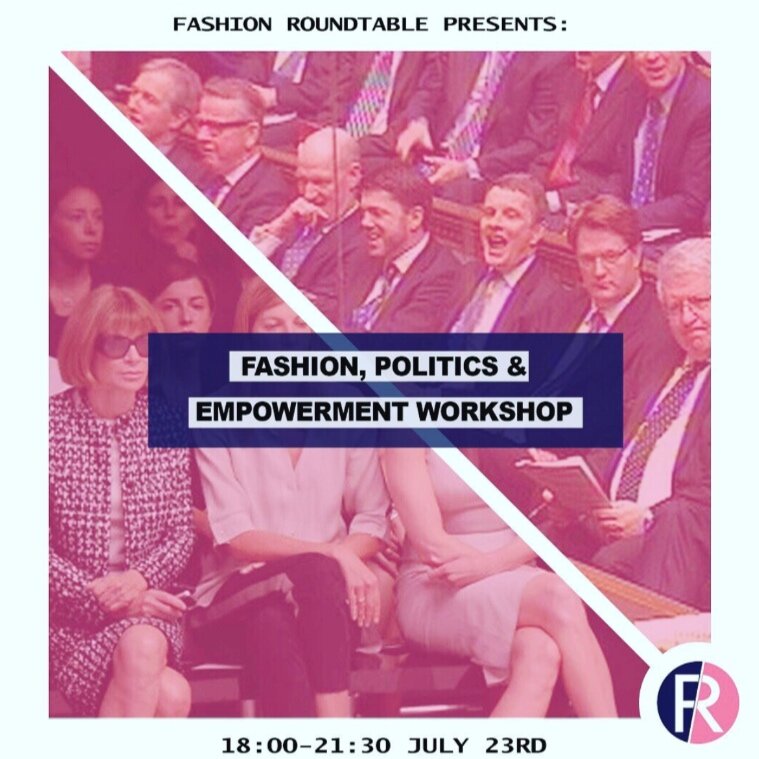 Fashion, Politics and Empowerment Q&amp;A and Workshop