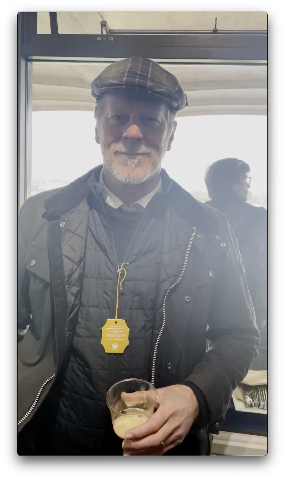 Simon Platts Speaks to Harriet Fletcher-Gilhuys about what he wore to Cheltenham Races