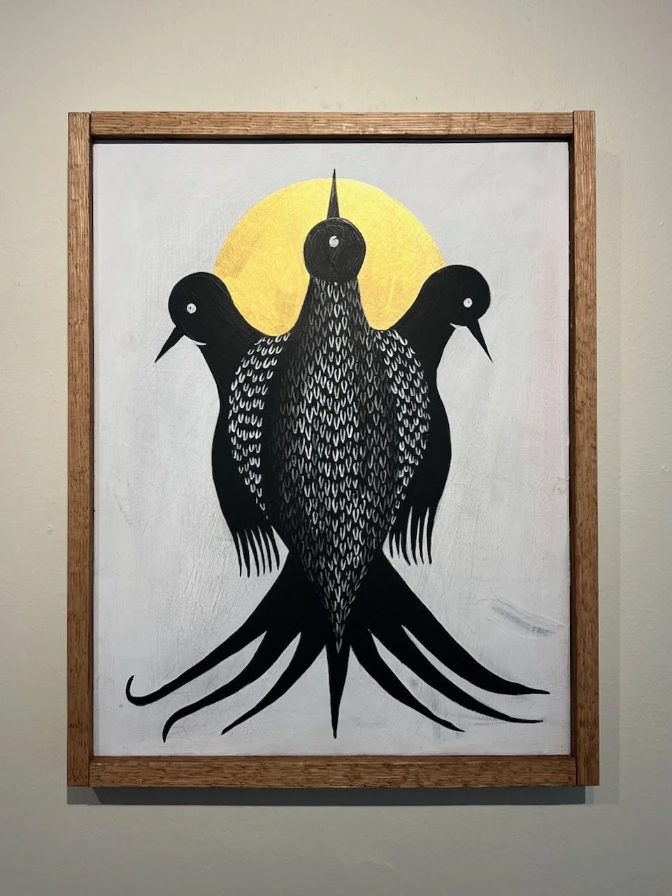  Rich Cali  Untitled, 2026  Acrylic on panel 16.5” x 13” 