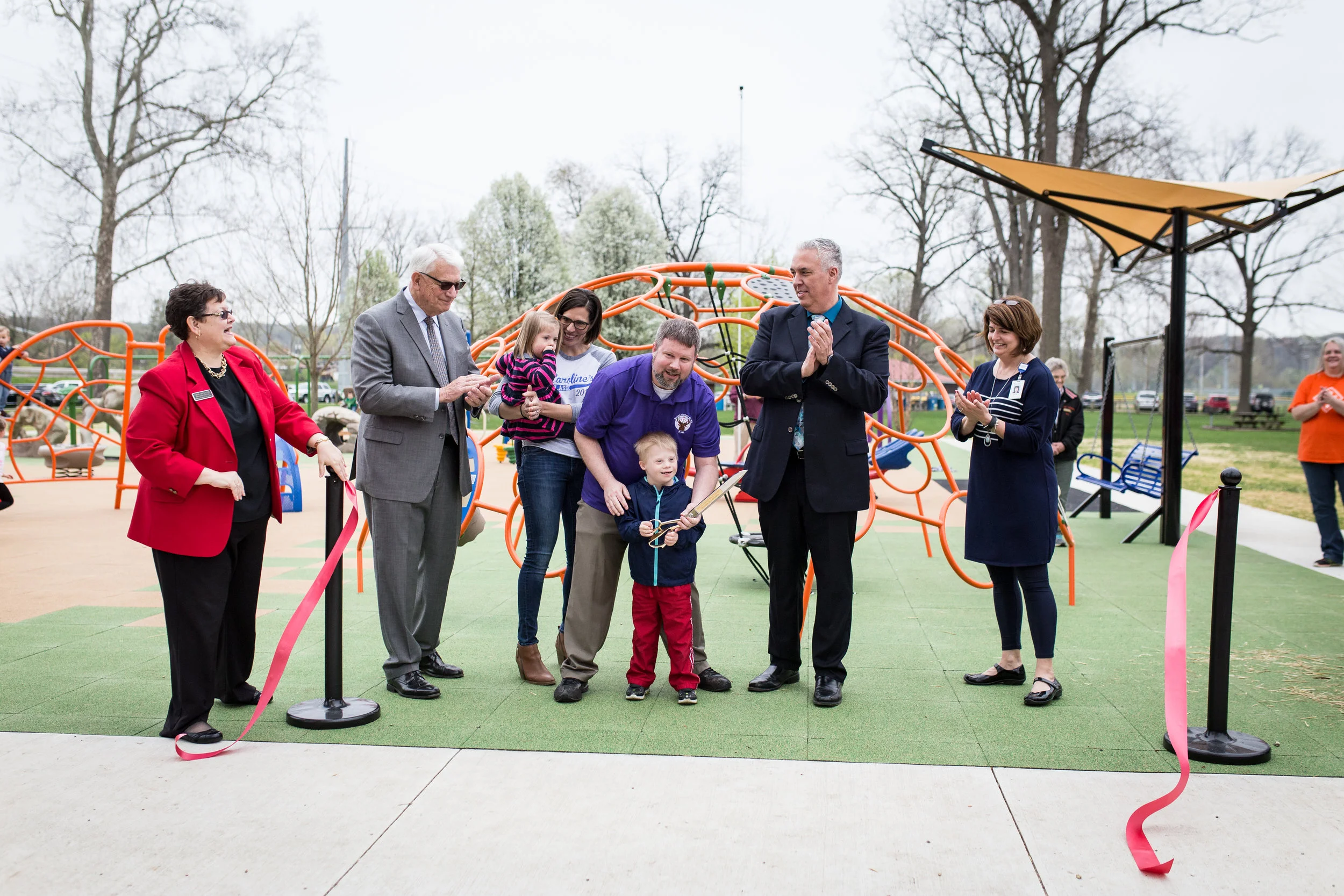 Harmony Playground: Ribbon Cutting Ceremony
