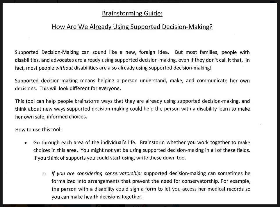 brainstorming guide