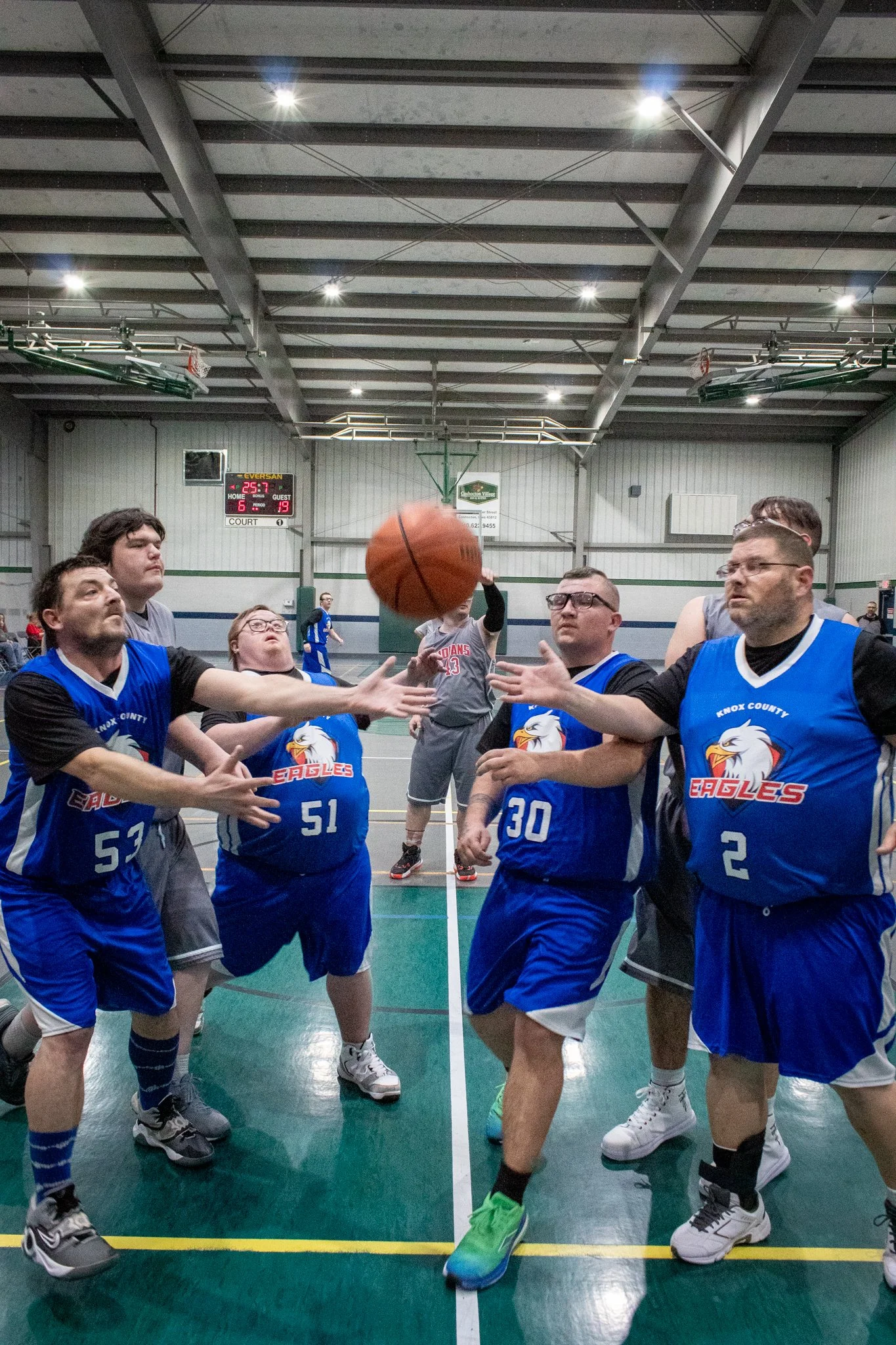 Knox County Eagles @ Hopewell Indians Basketball