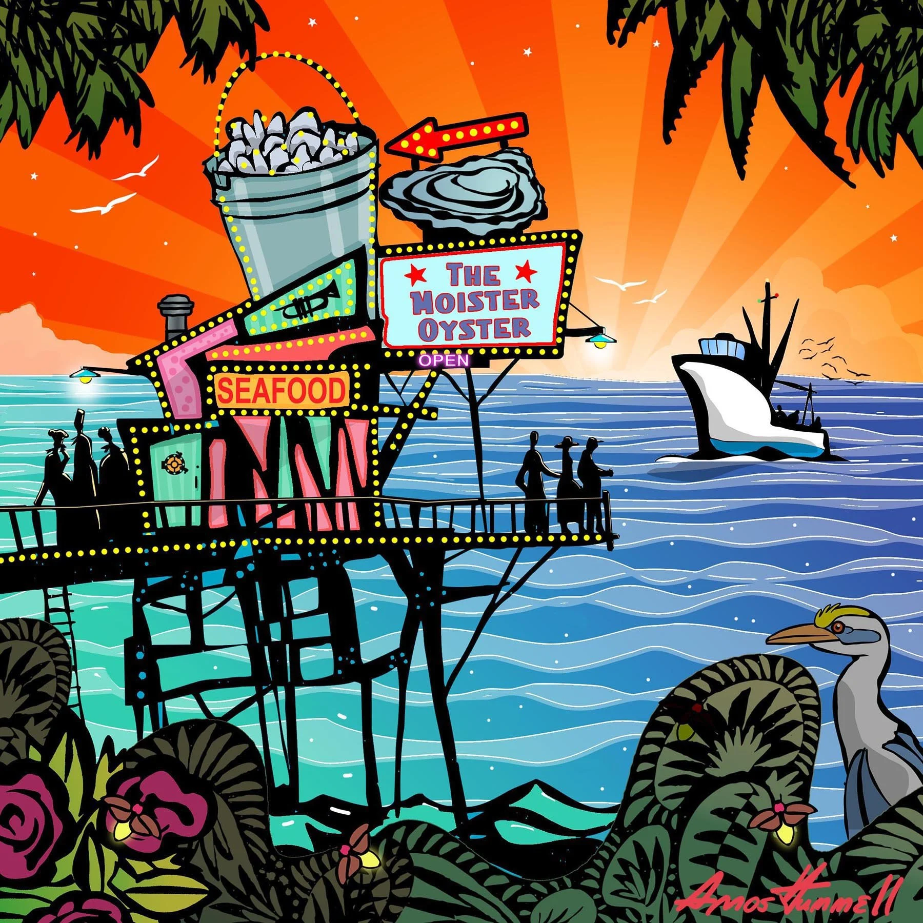 The Moister Oyster--Where memories are served by the bucket! 4x4
