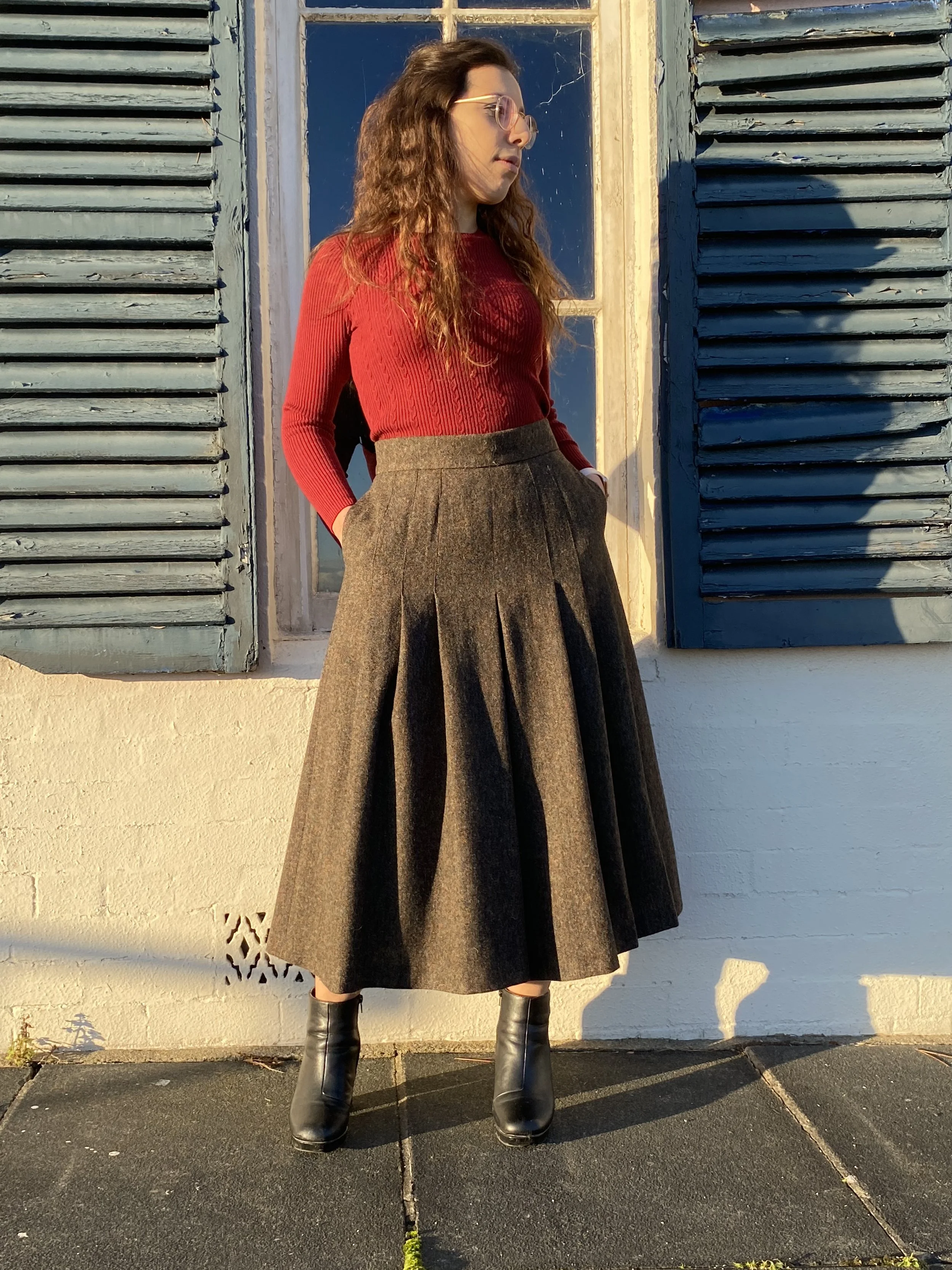 Unpressed Pleat Coulottes