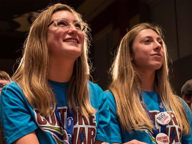 Inside the multi-million dollar effort to recruit young conservatives using pizza parties and swag