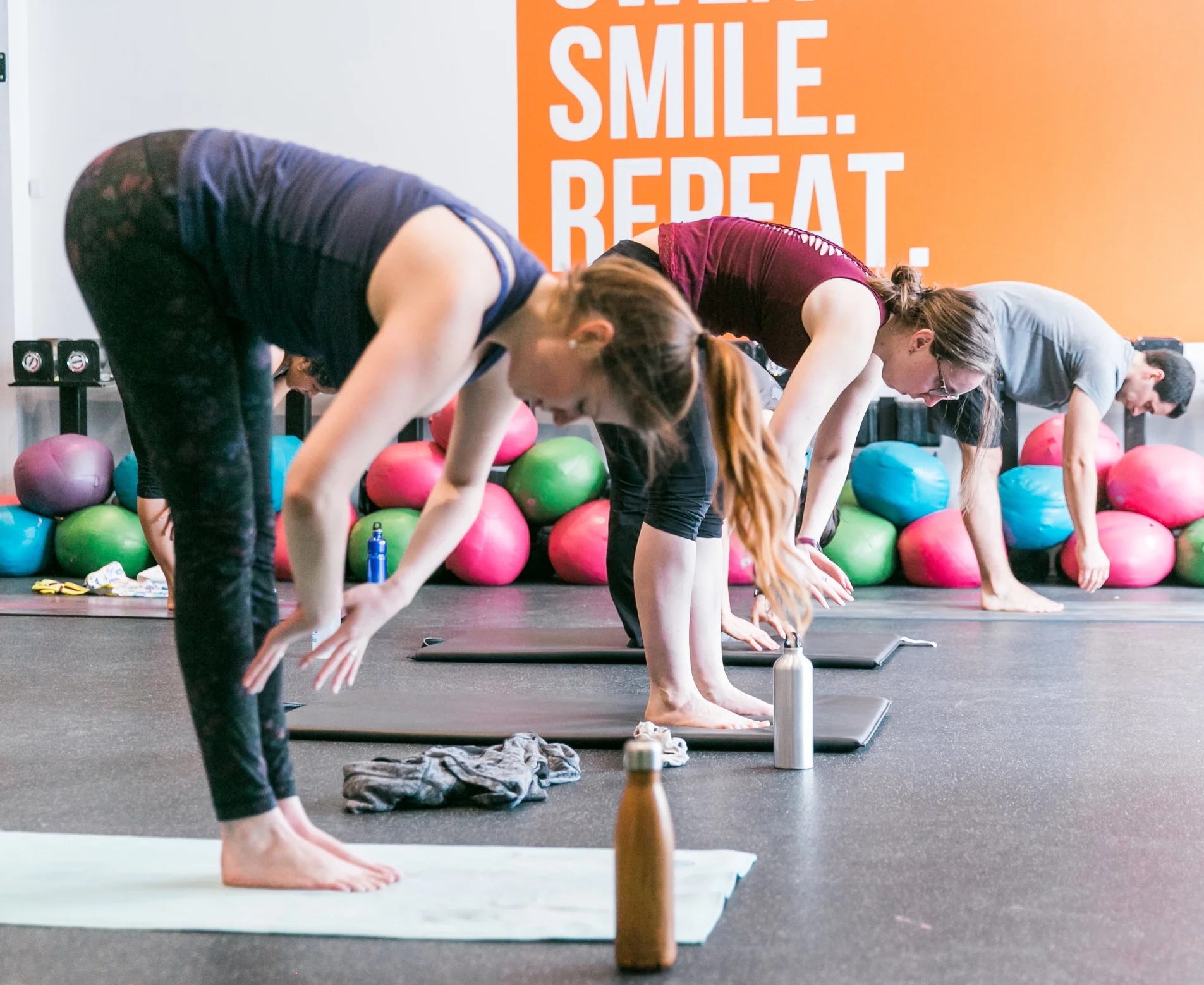 “Yoga is not about touching your toes, it’s about what you learn on the way down.”