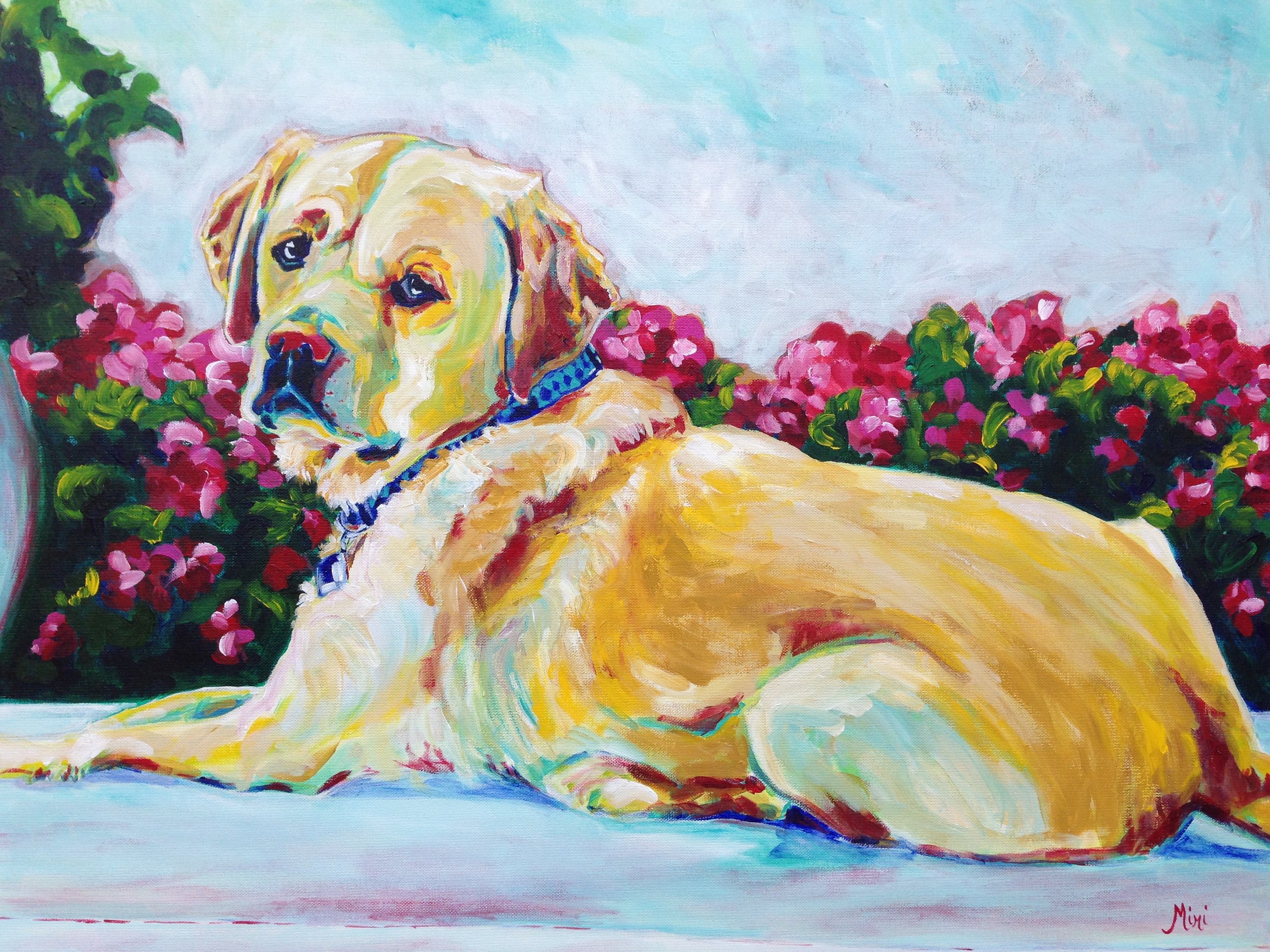  24” x 36”, acrylic on canvas 