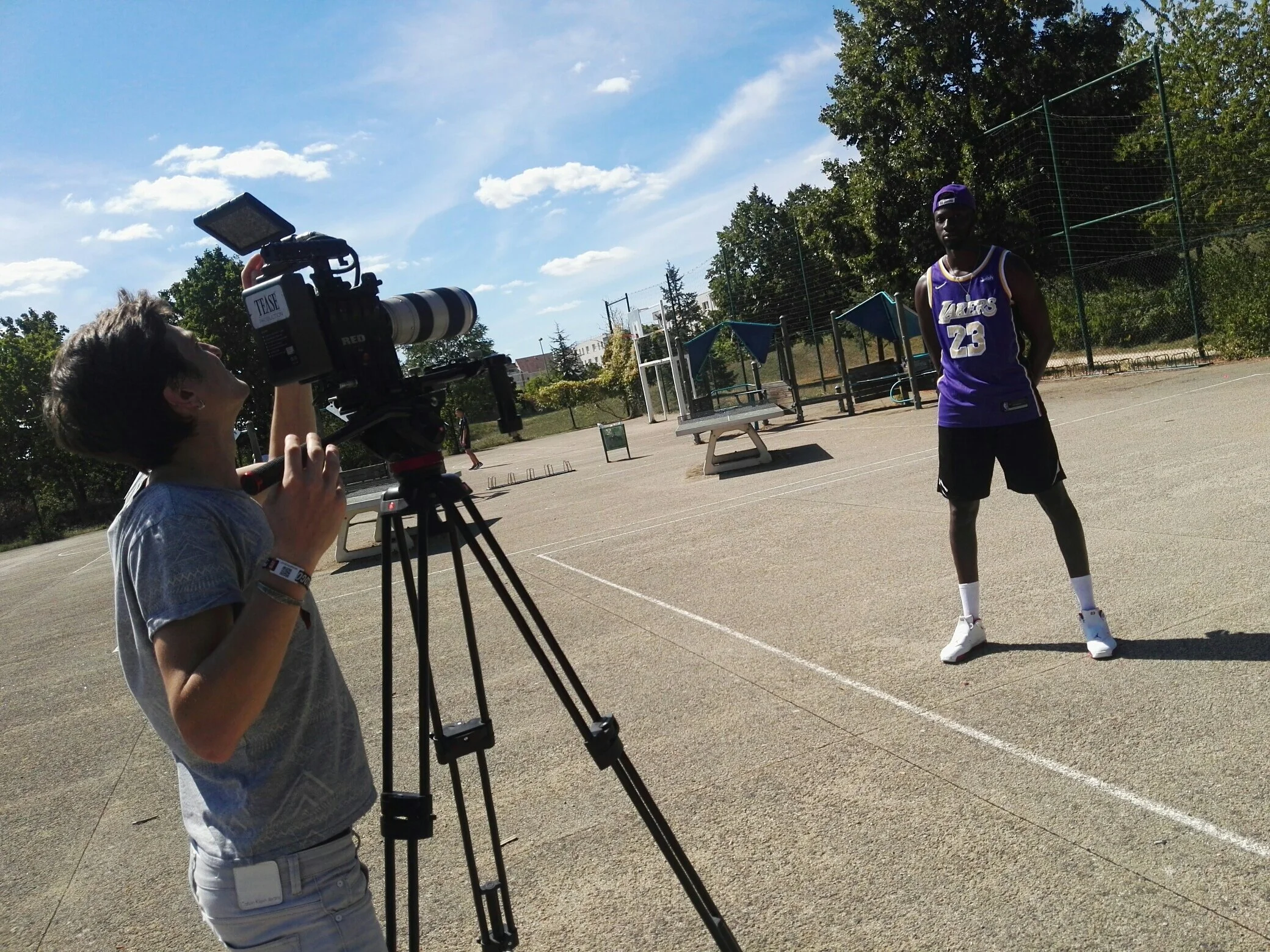 Tournage JDA