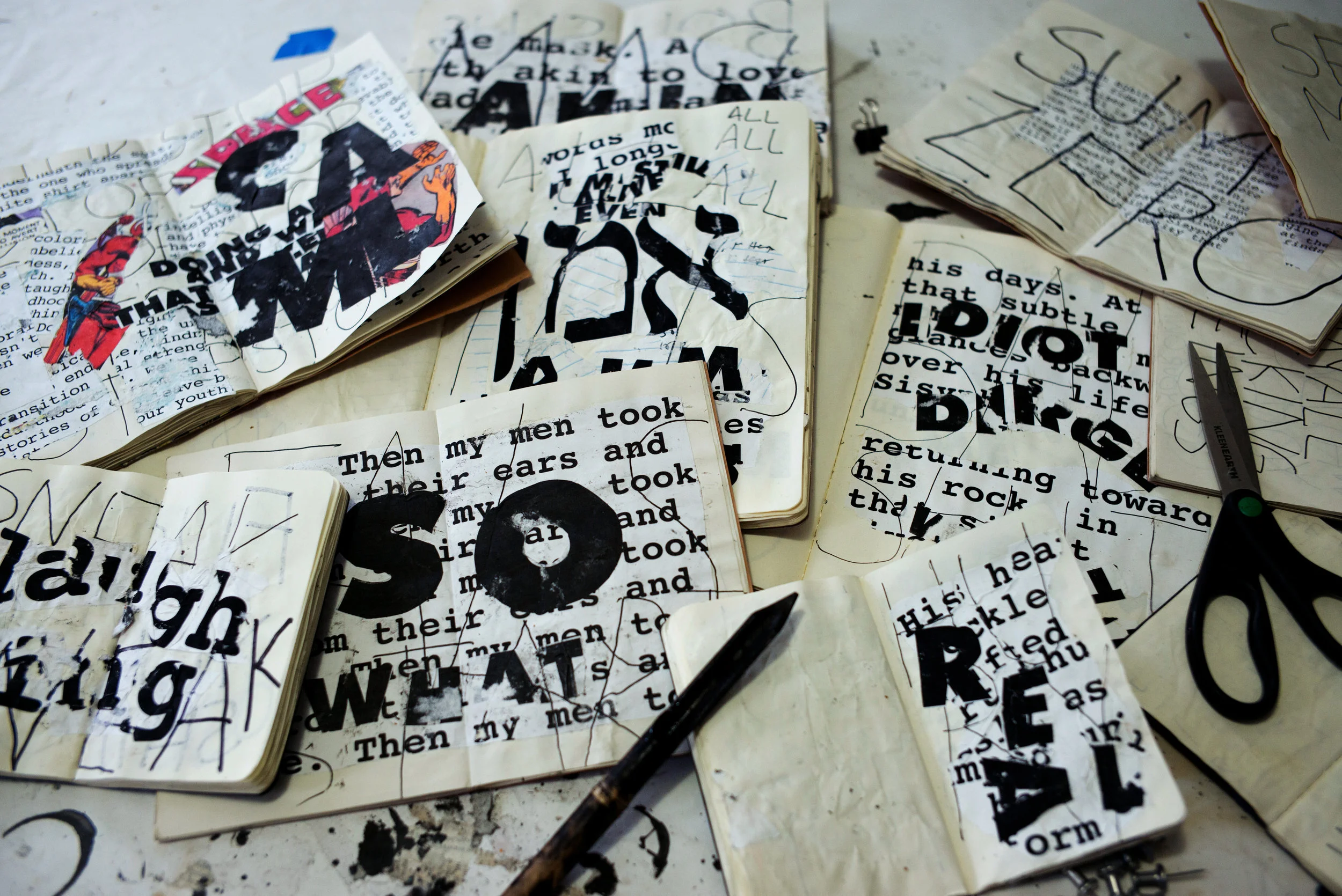 "I work out of a pile, not a file" GREIL MARCUS ©2018 Steven Solomon AKA Speed Paste Robot