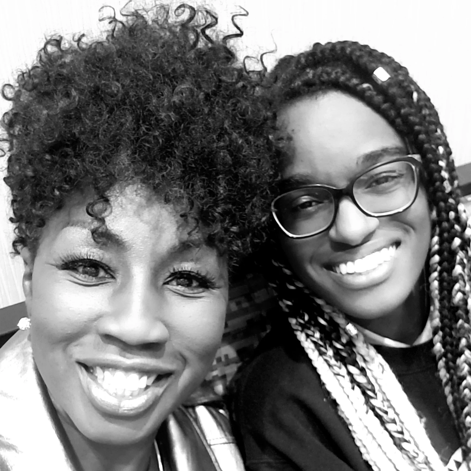Sonja and Anna Magloire- Williams meet after working virtually for two years...