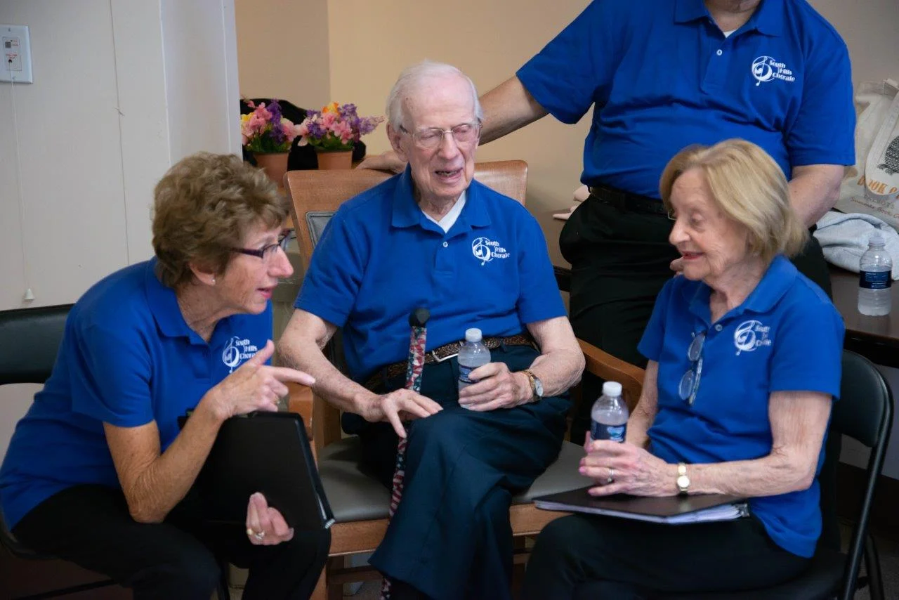 Audrey, Bill, and Barb at Kane Regional, Spring 2019