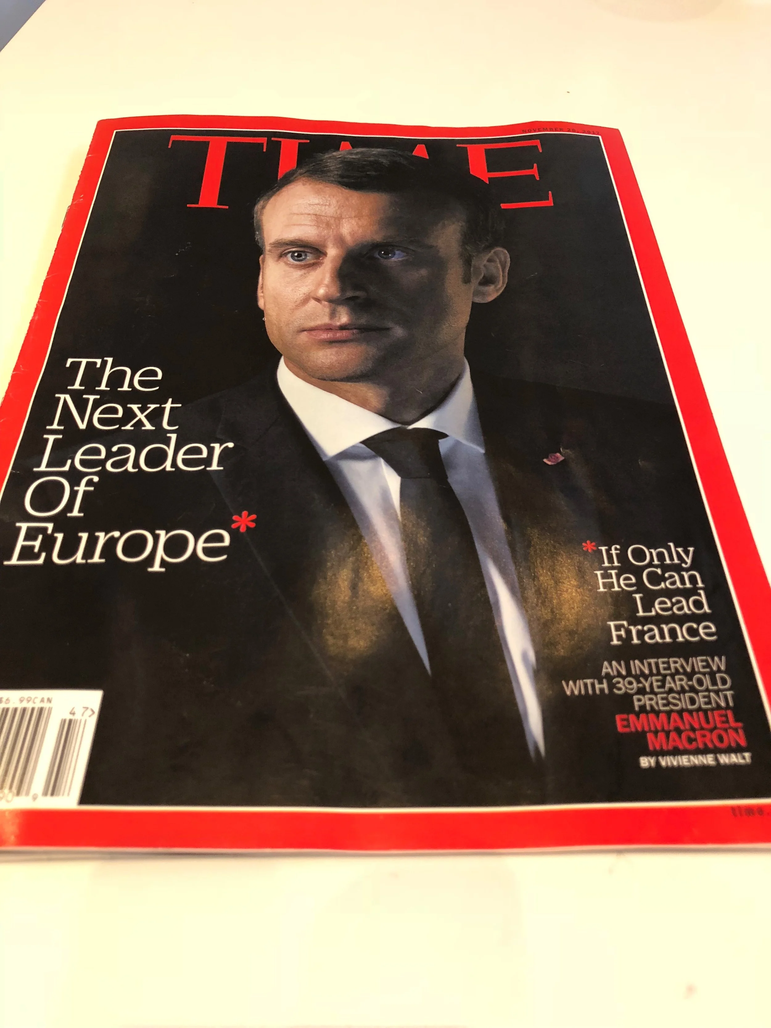 If only Emmanuel Macron were our President