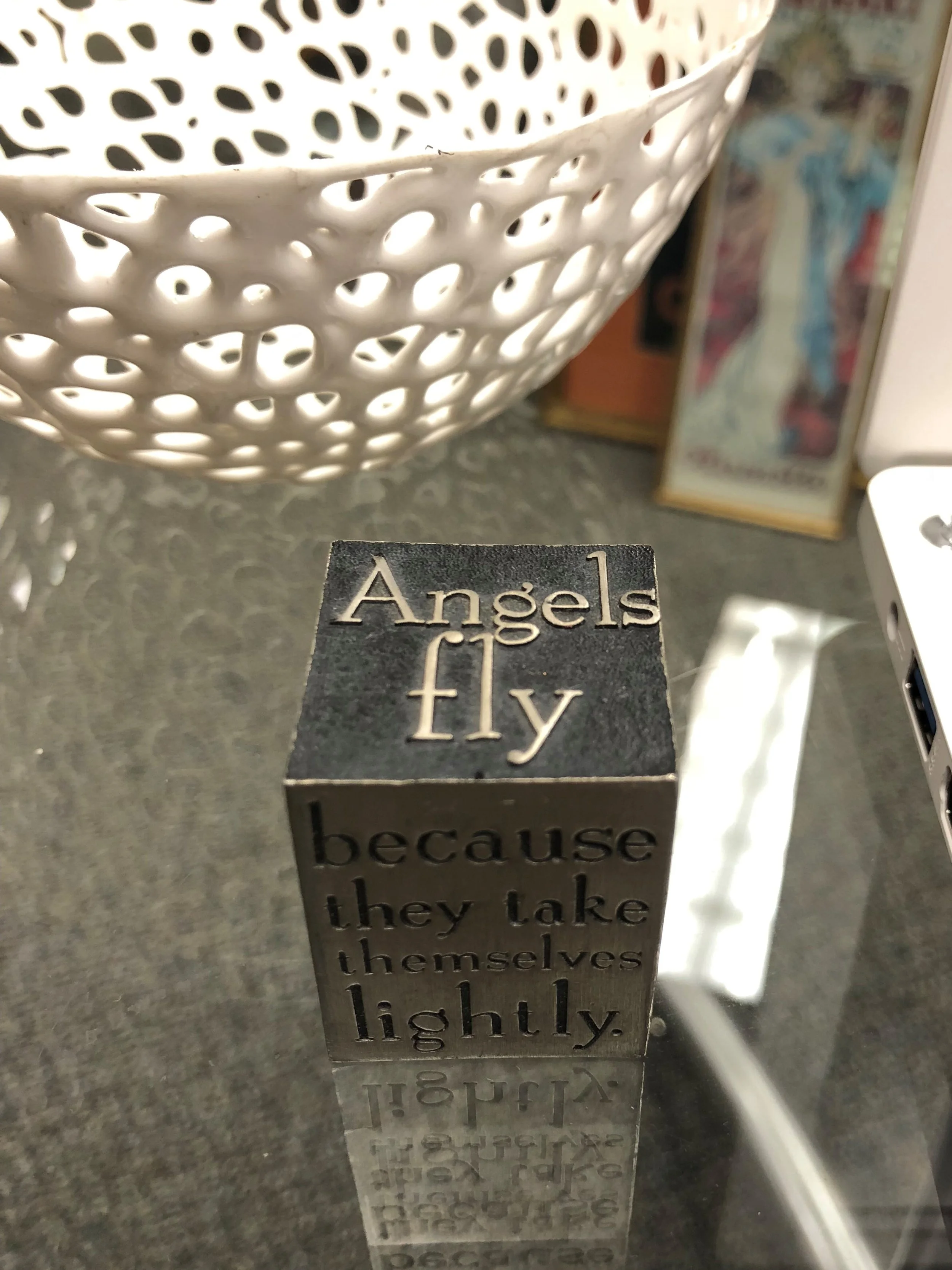Angels can fly because they can take themselves lightly. G.K. Chesterton: Orthodoxy, VII.  The Eternal Revolution