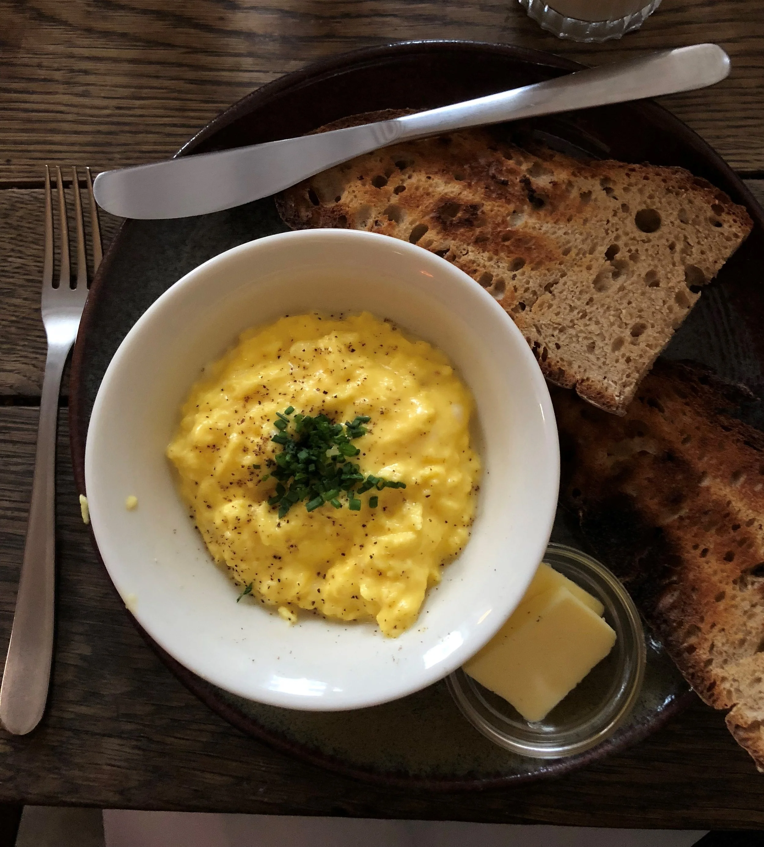 Scrambled Eggs, the French way (Oeufs Brouillés)