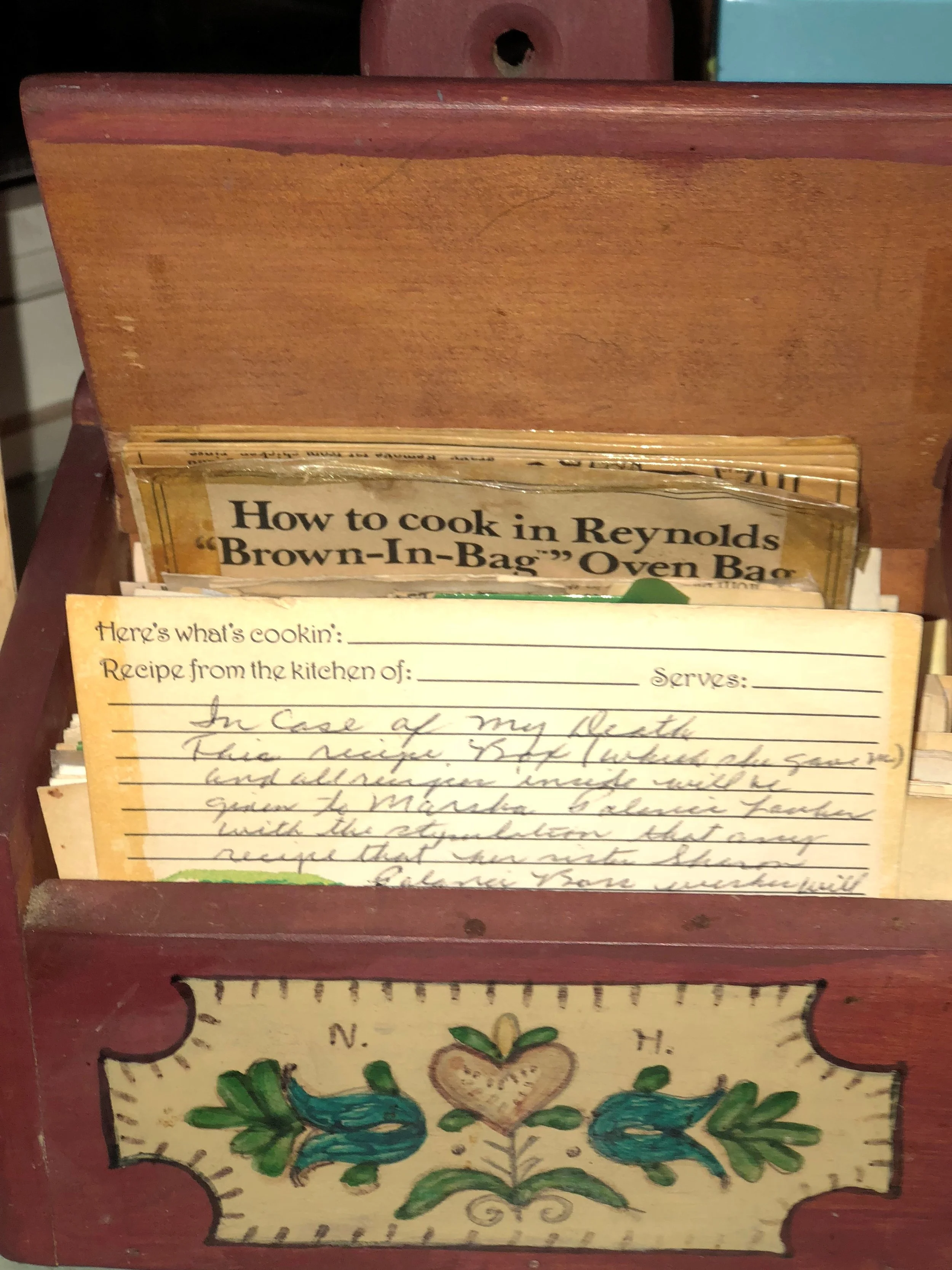 My Mother’s Recipe Box