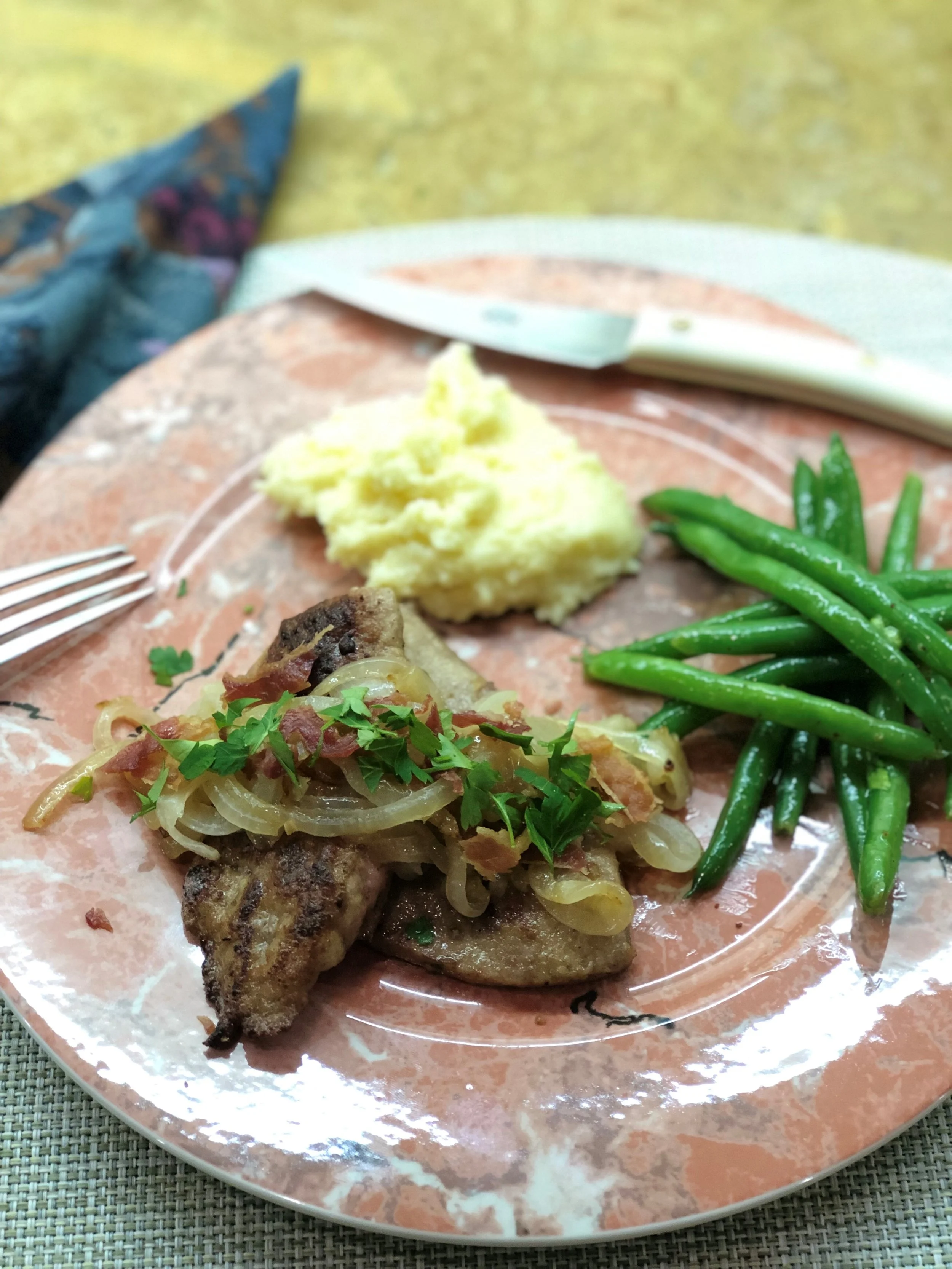 Fegato alla Veneziana ( Calf’s liver with sautéed onions)