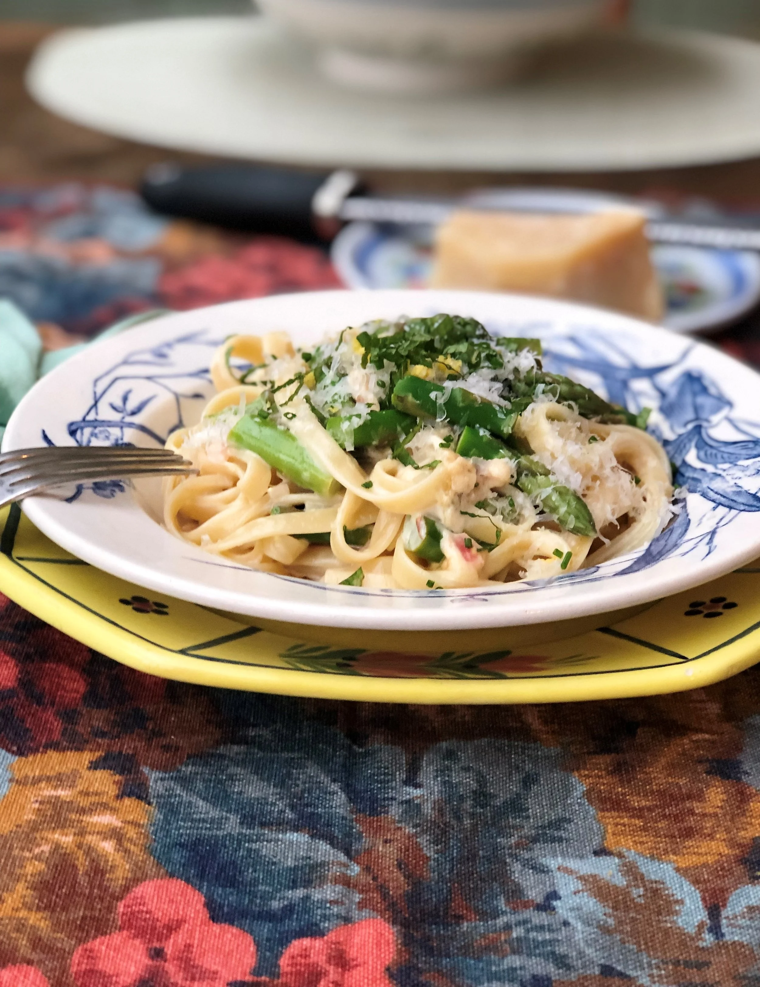 Lemon Pasta with Asparagus
