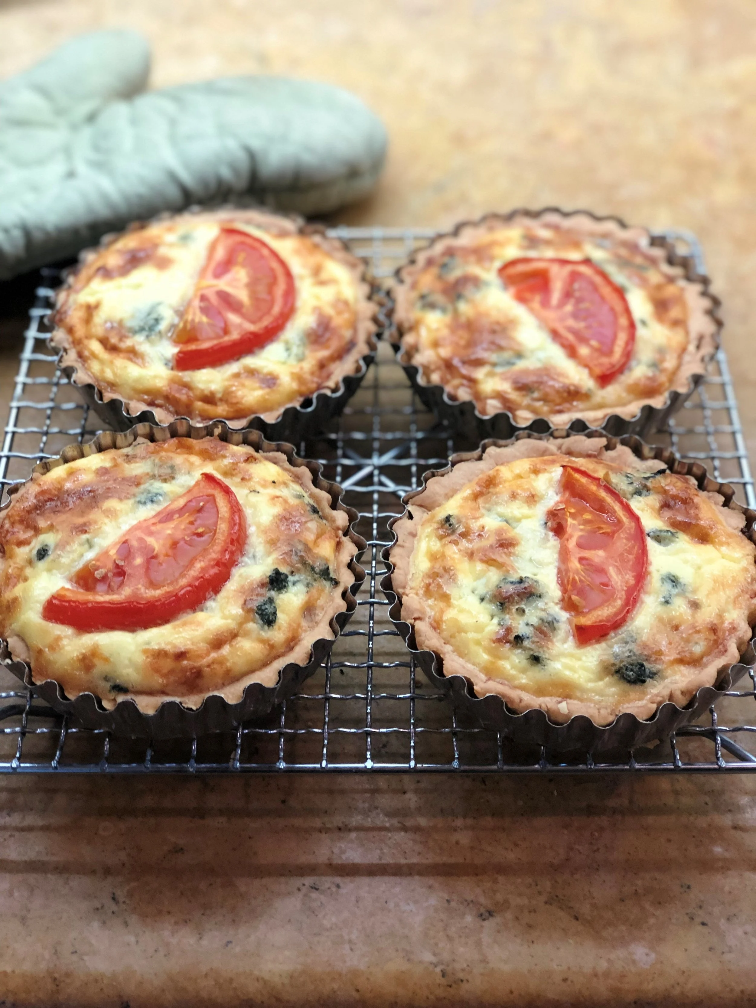 Spinach Quiche
