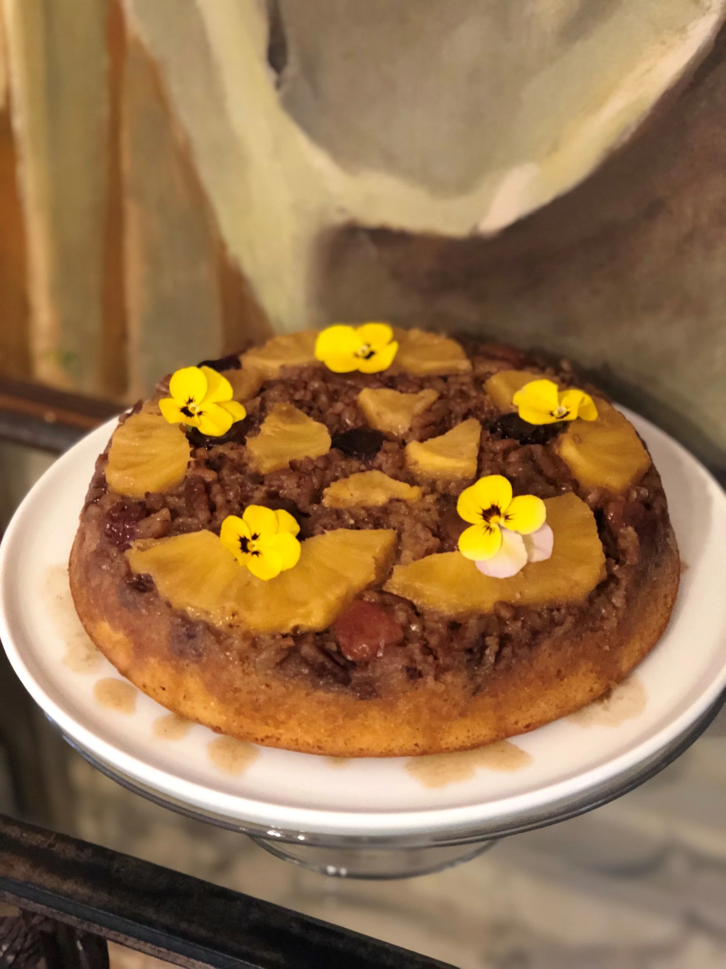 Pineapple upside-down cake