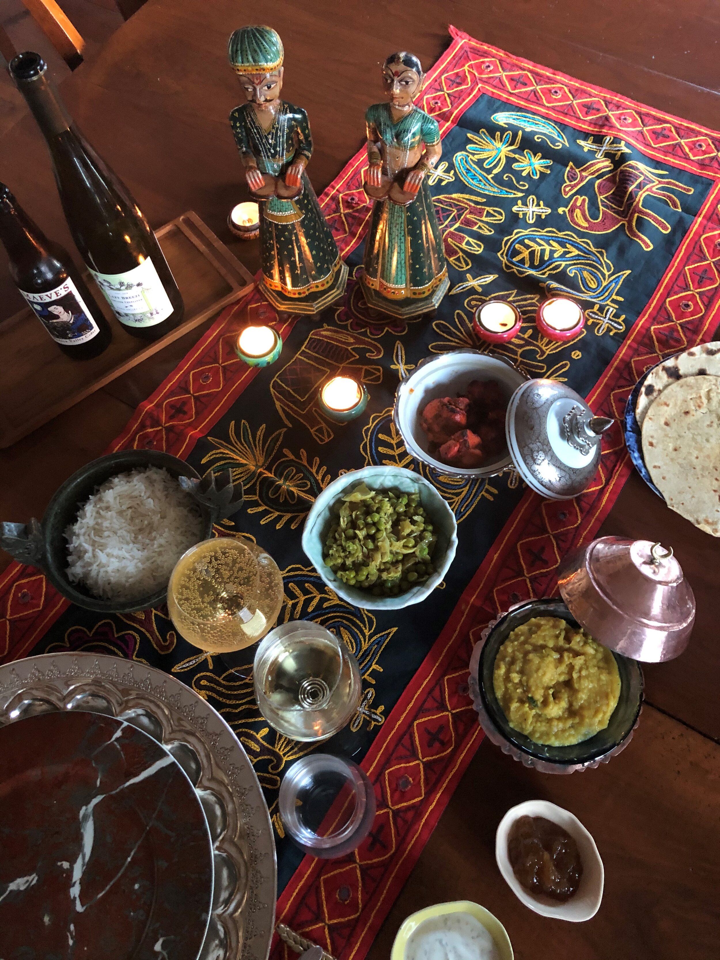  A Virtual Indian Dinner Party