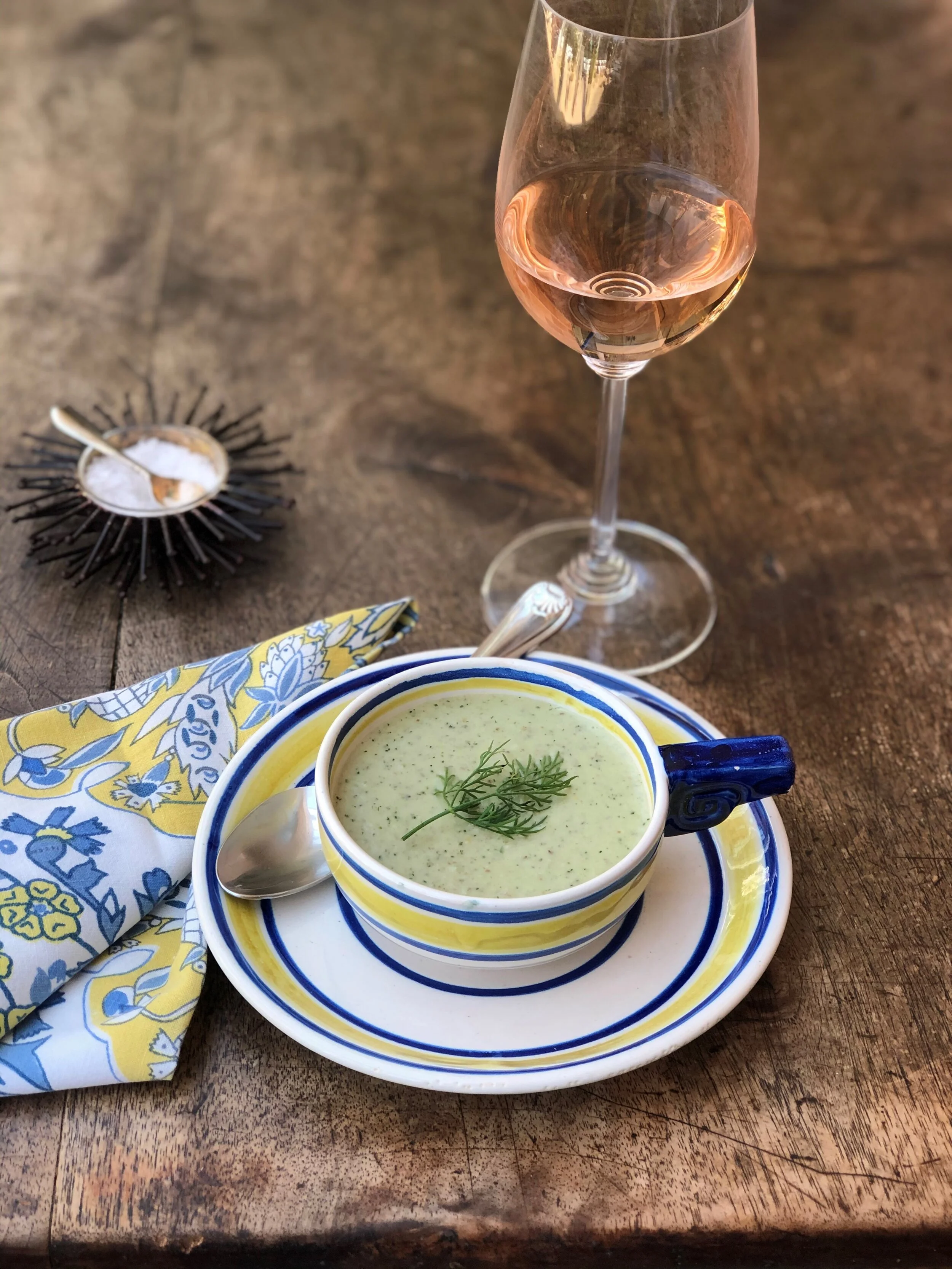 Cucumber &amp; White Grape Gazpacho
