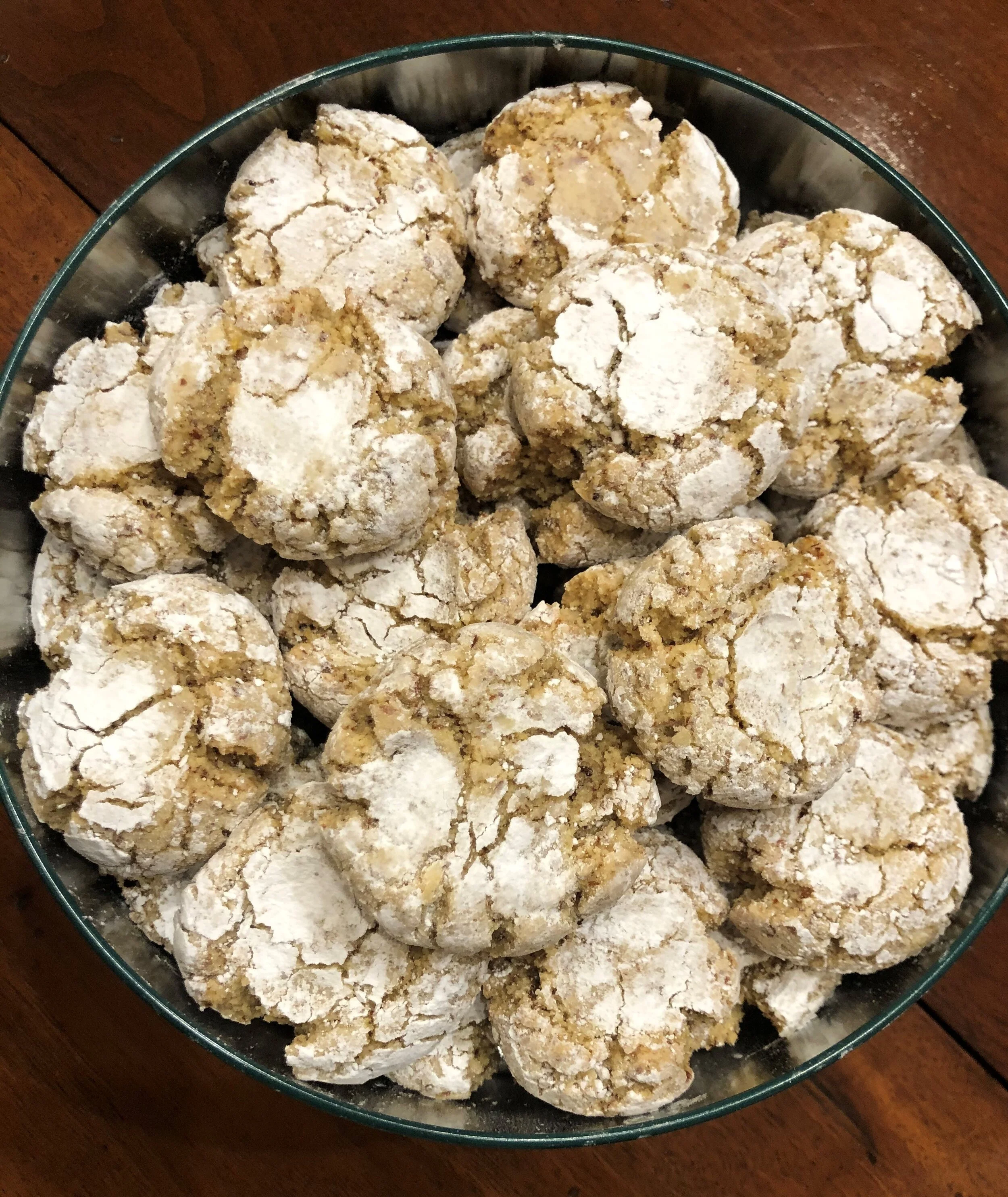Moroccan Semolina and Almond Cookies