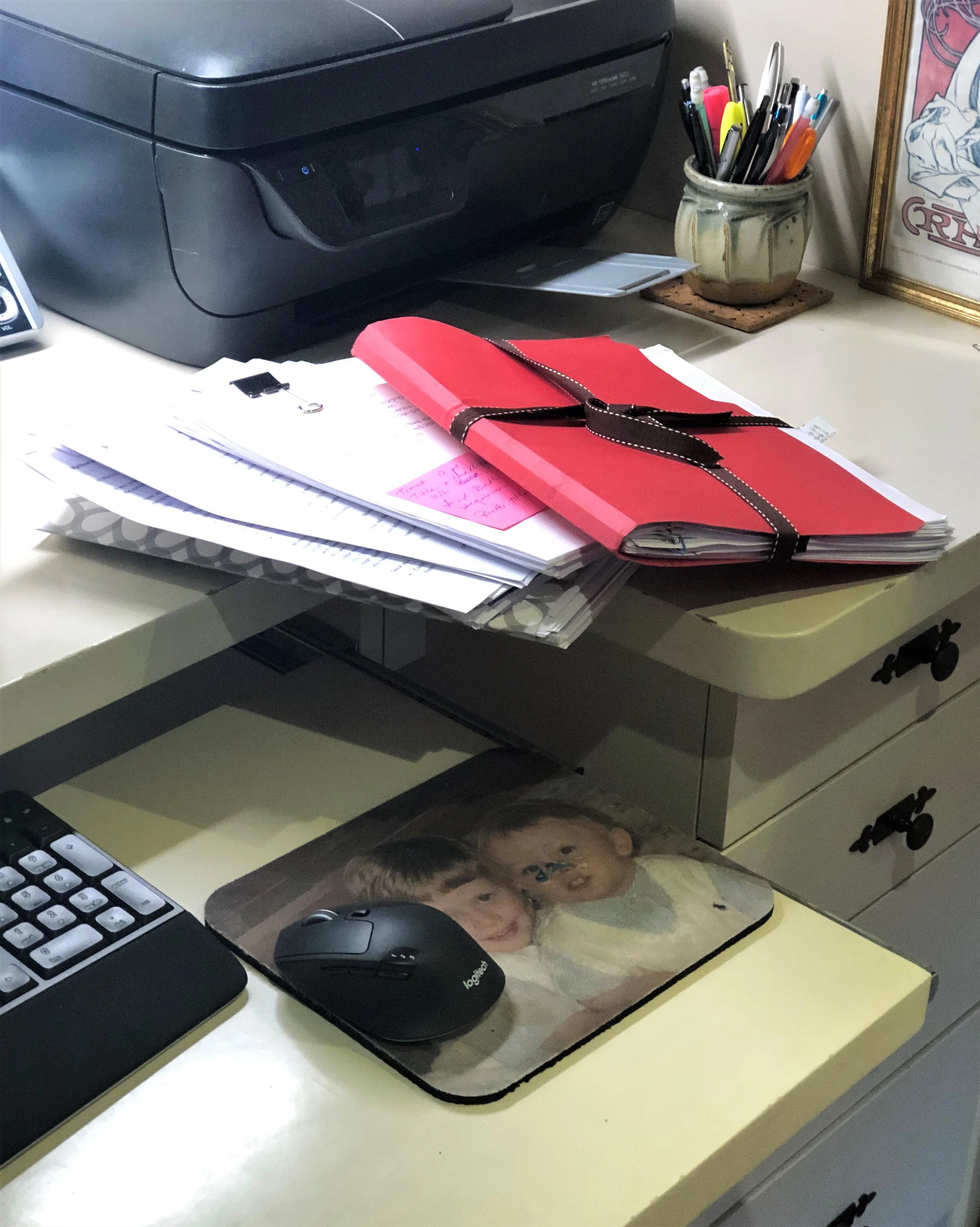 Start writing, no matter what. 