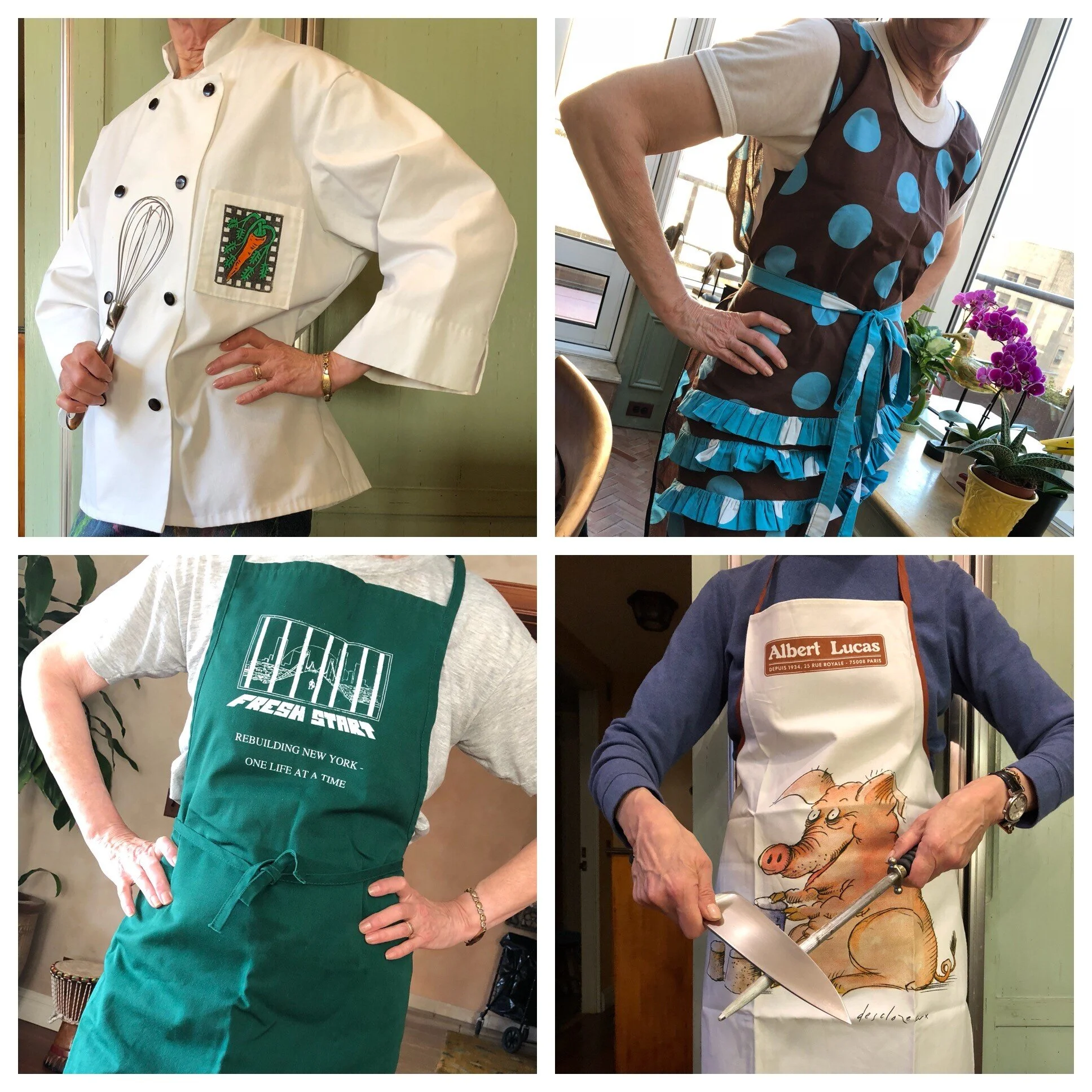 The curious life of an apron