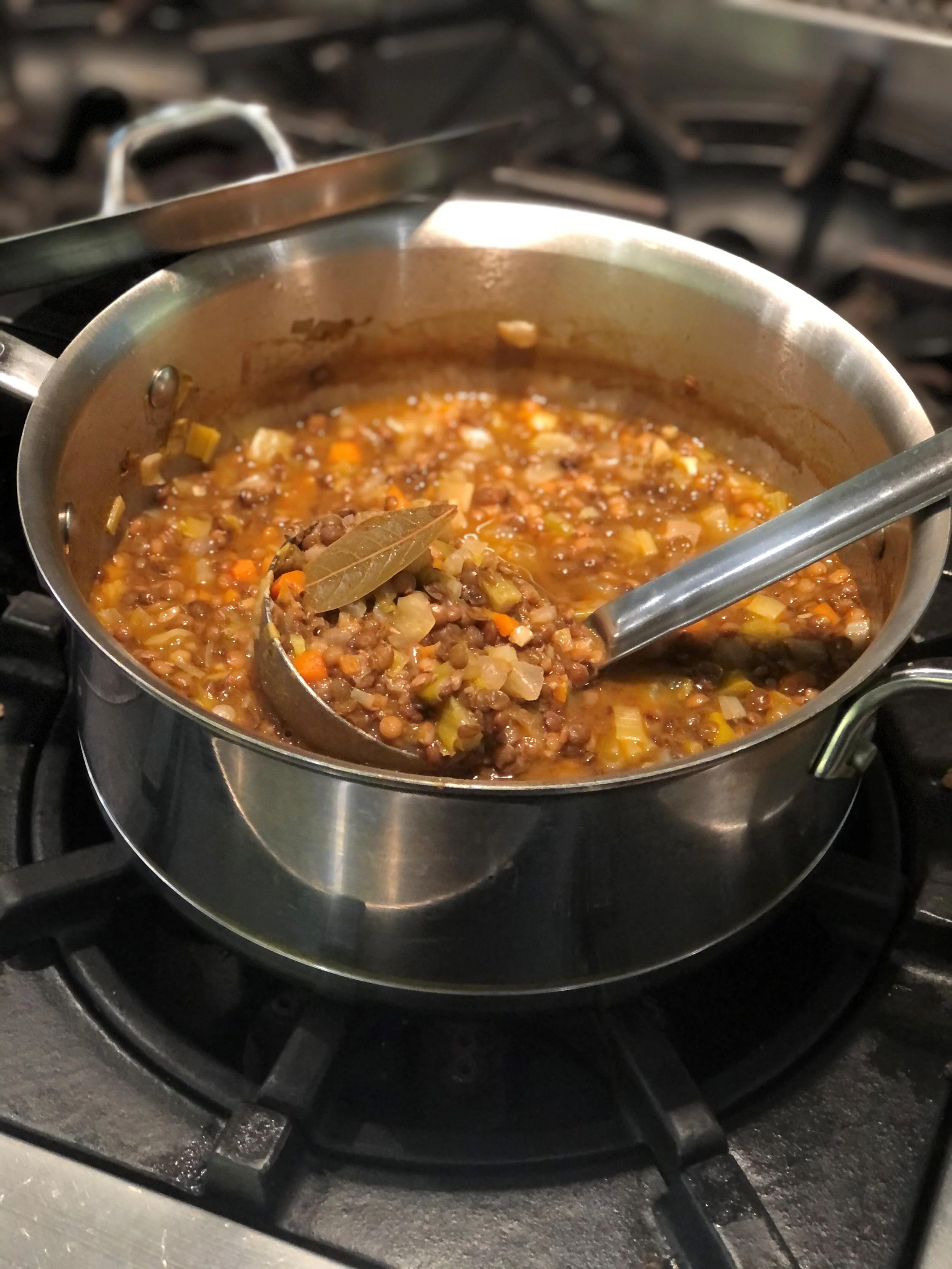 Lentil Soup-the easy way