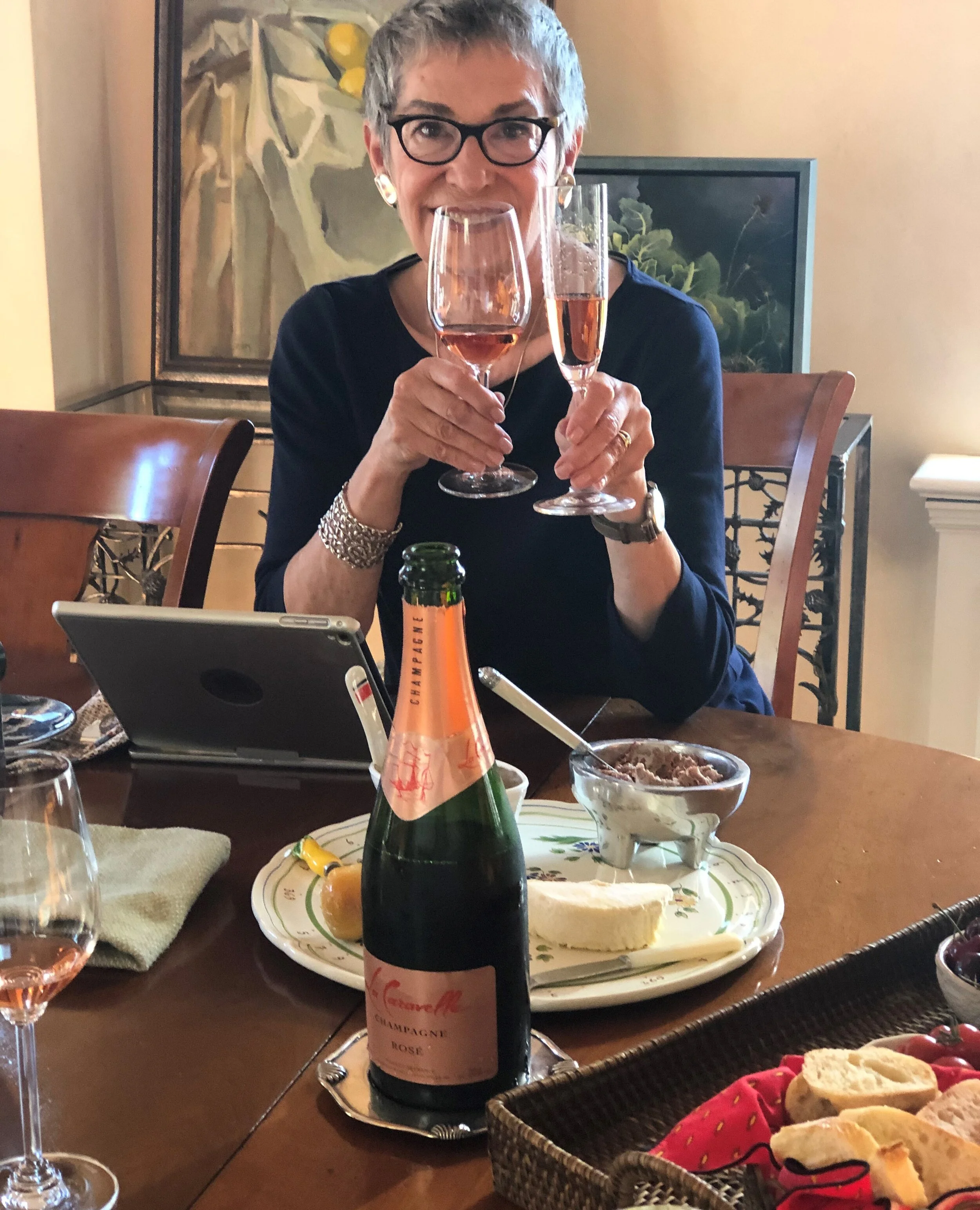 Age and glasses of wine 