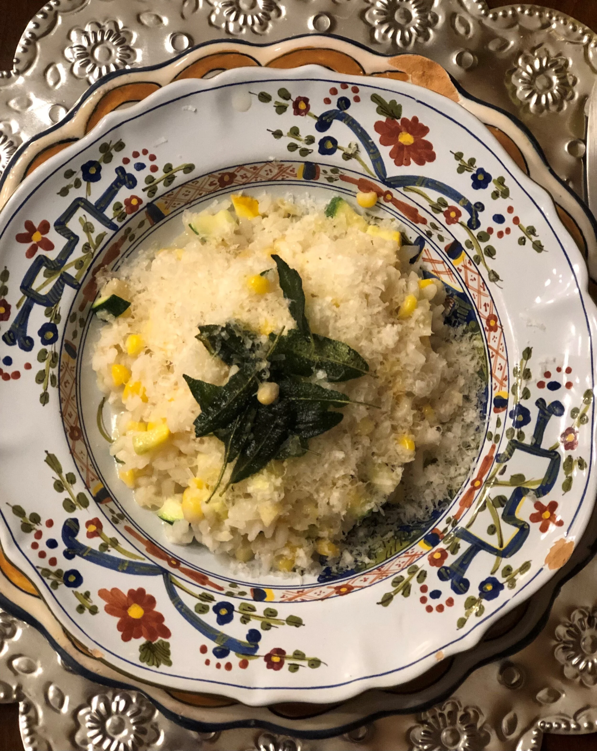 Summer Corn Risotto